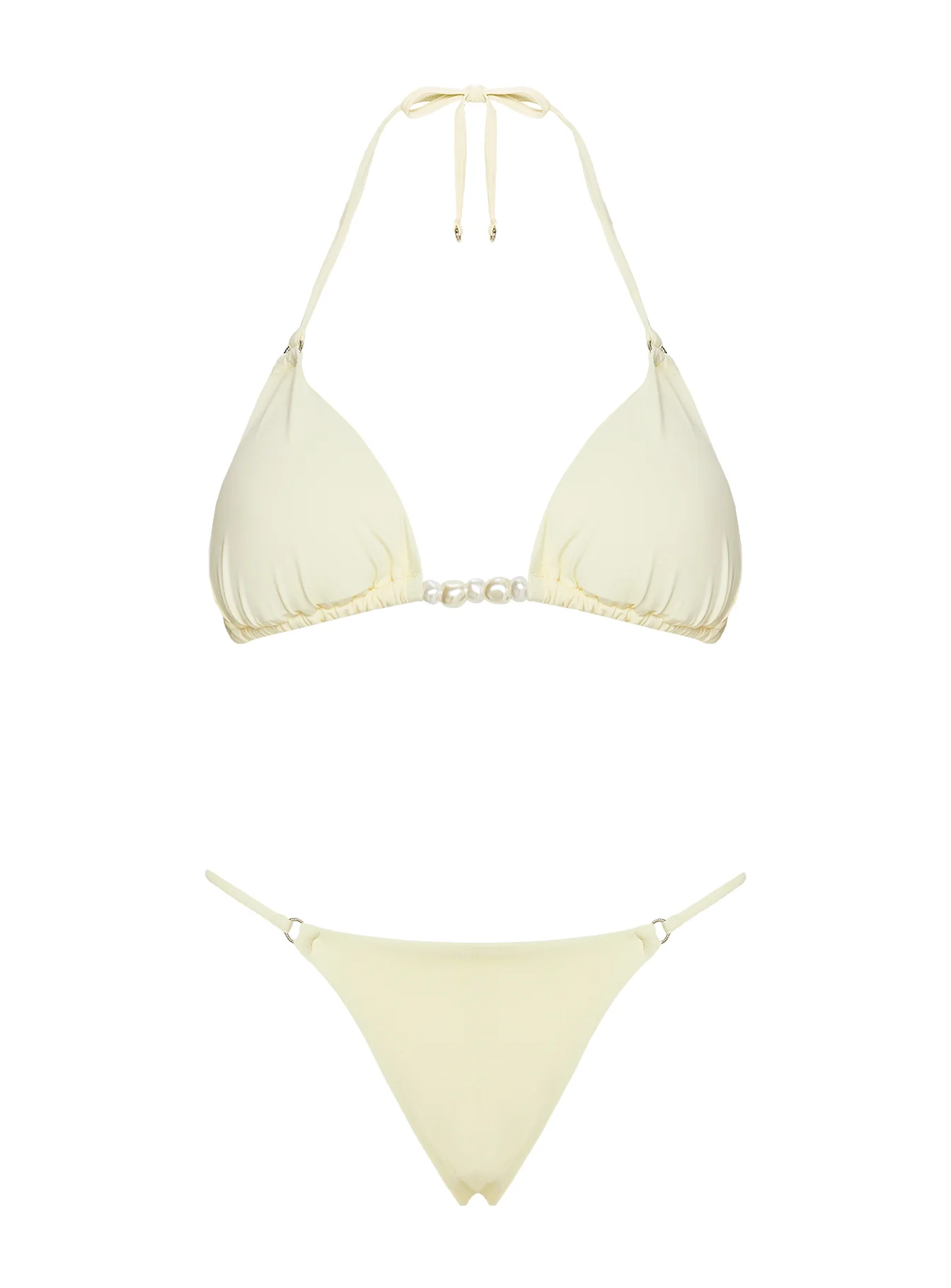 Adrah Cheeky Bikini Bottoms Yellow - Image 5