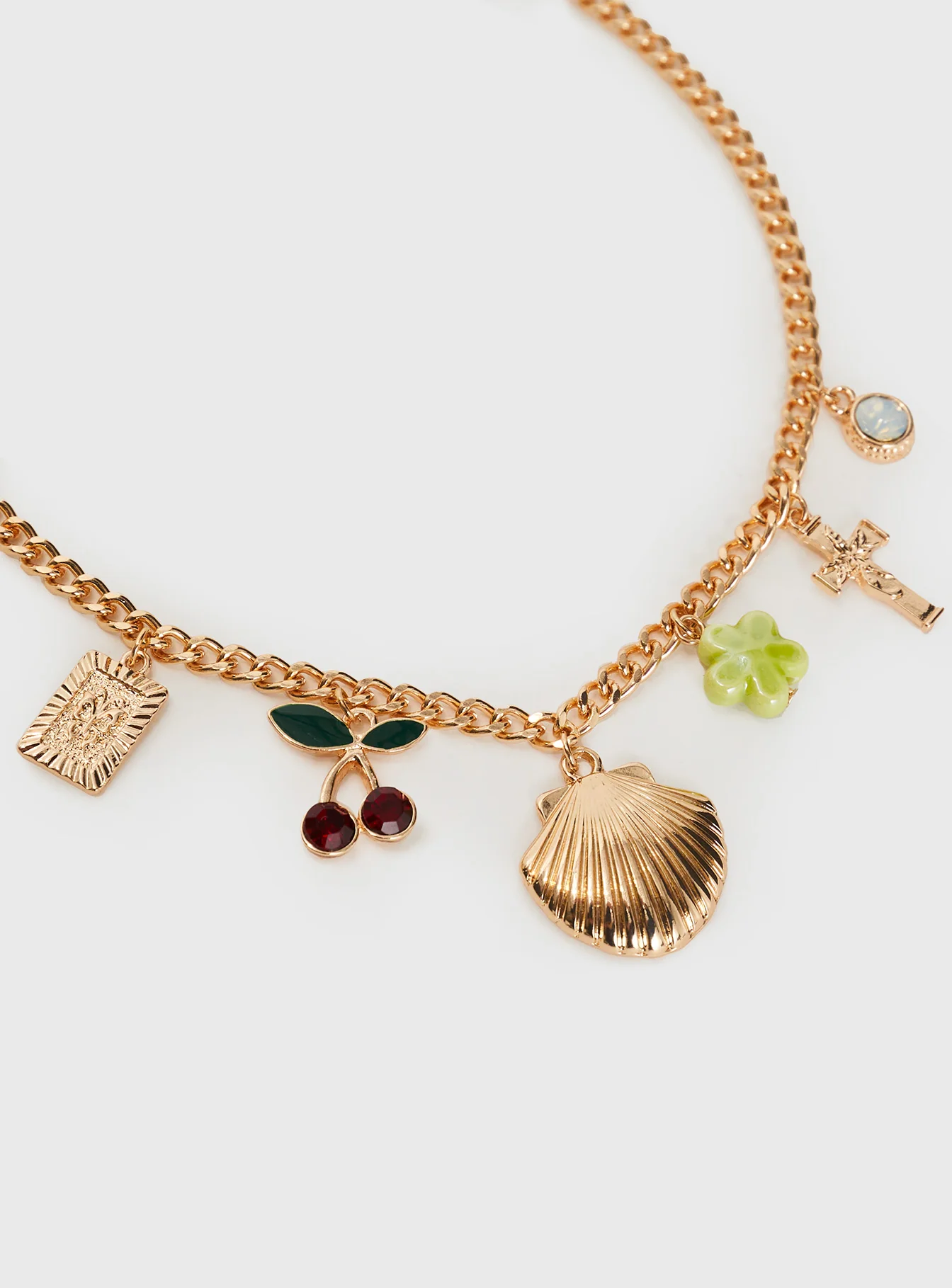 All My Life Charm Necklace Gold - Image 3
