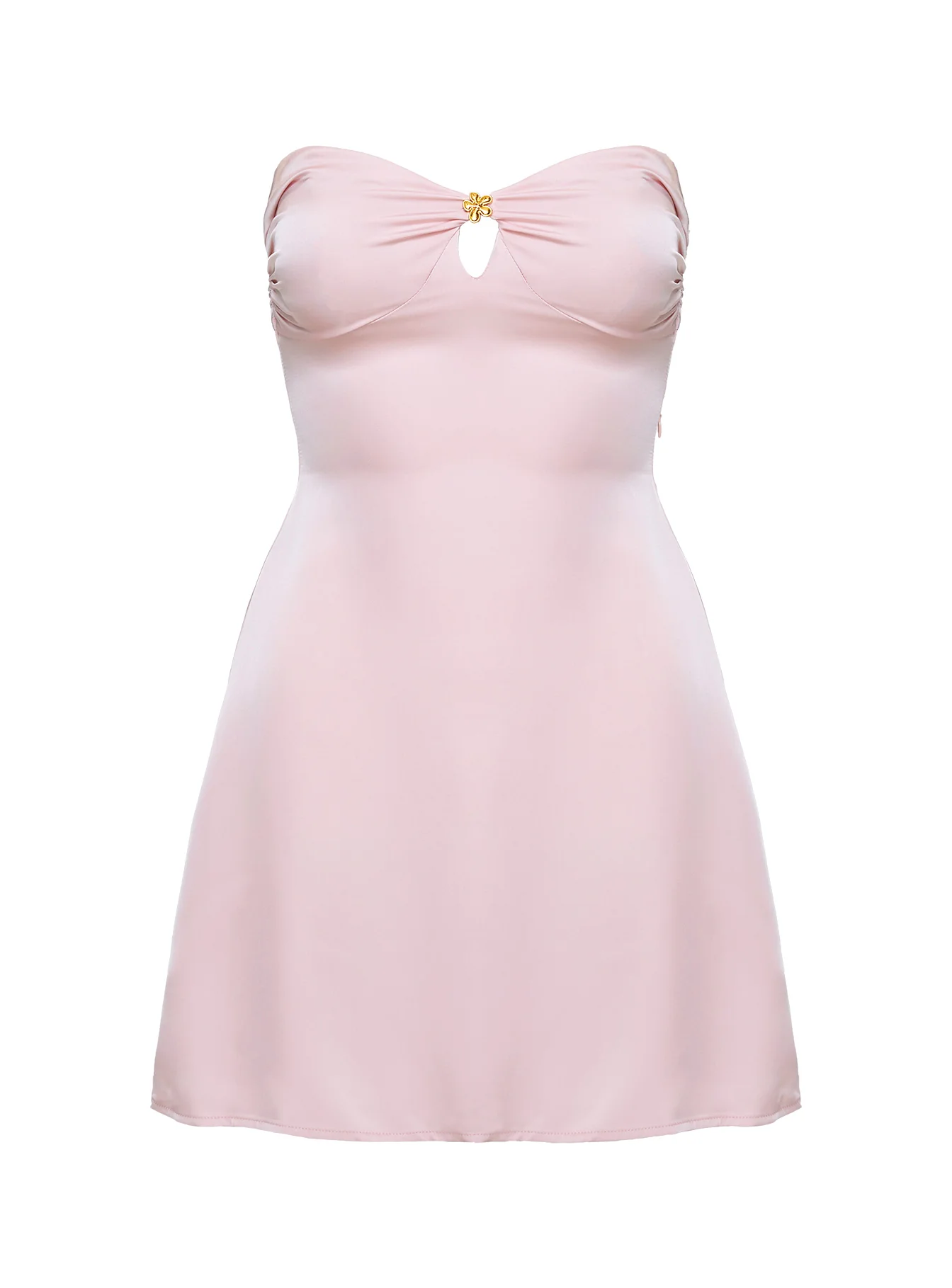 Americano Mini Dress Pink - Image 11