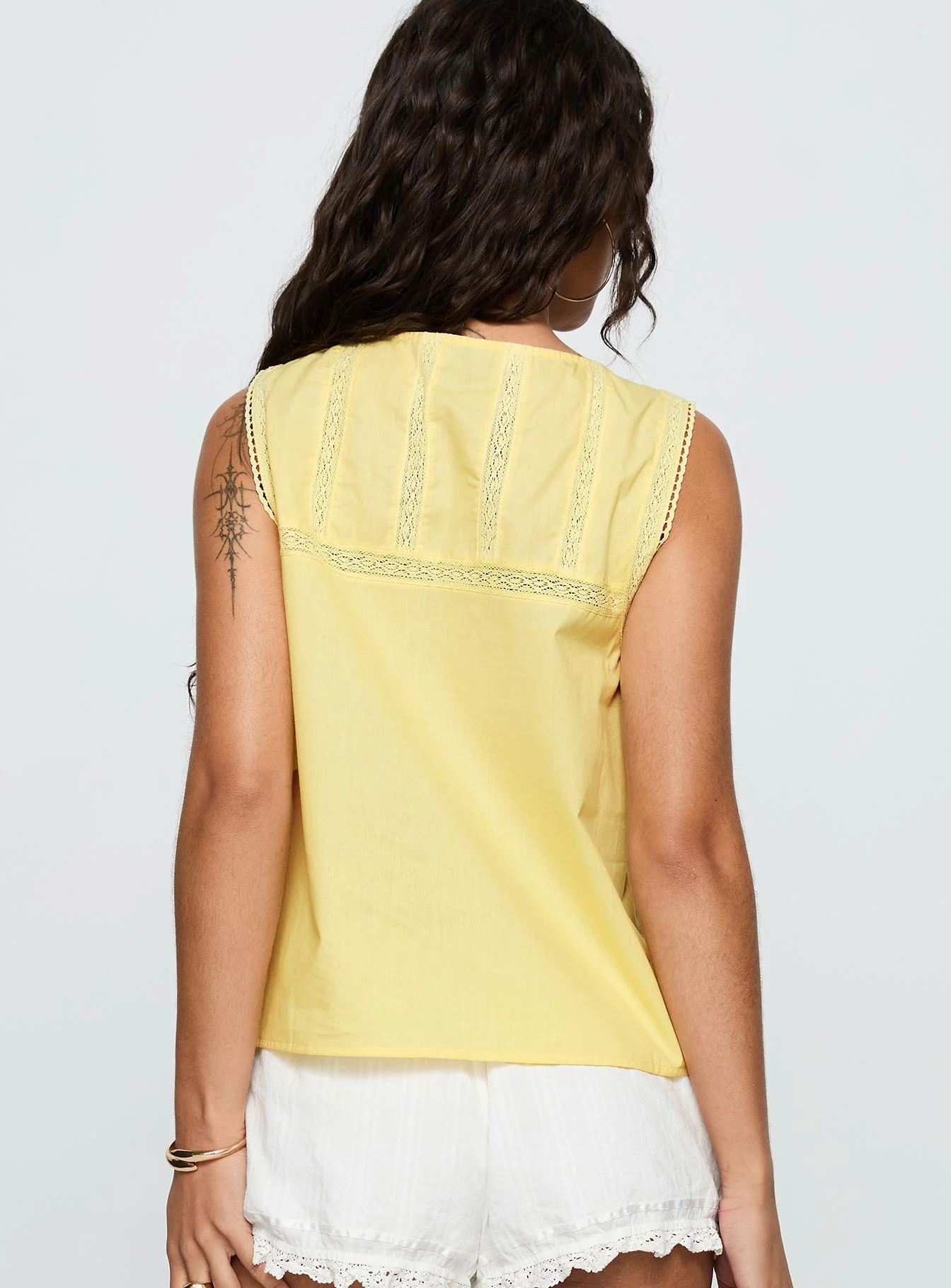 Angourie Blouse Top Lemon - Image 5