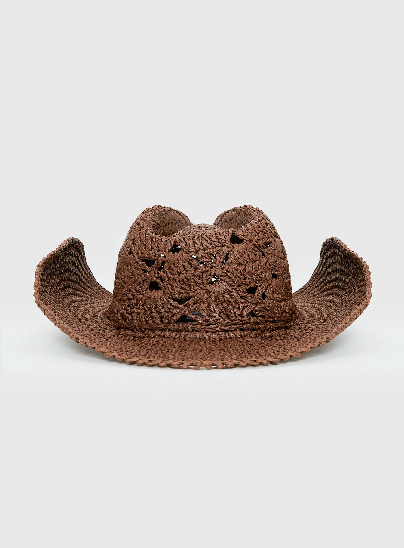 Anistyn Woven Cowboy Hat Tan - Image 4