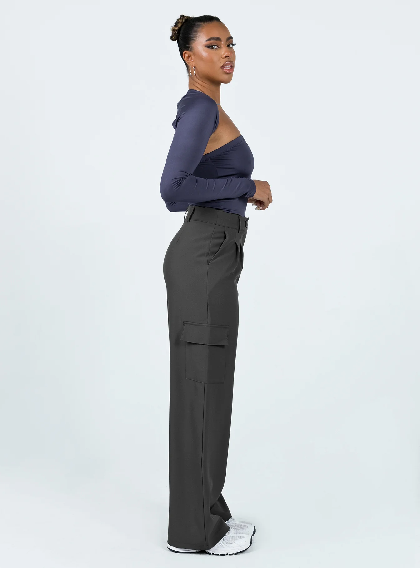 Archer Cargo Pants Slate - Image 3