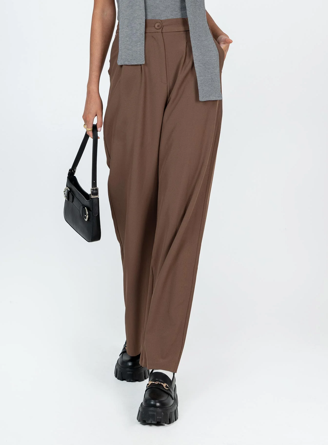 Archer Pants Brown Tall - Image 2