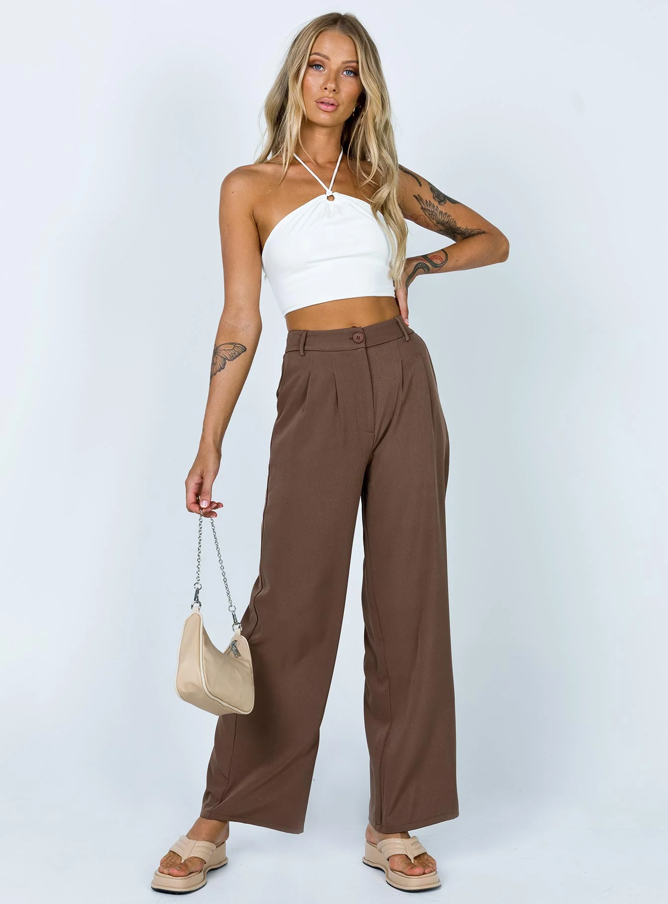 Archer Pants Brown Tall - Image 3