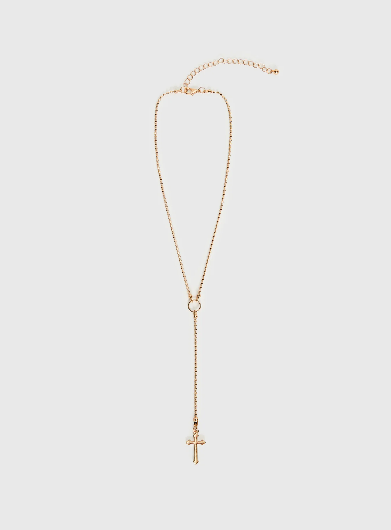 Arienne Y Necklace Gold - Image 2