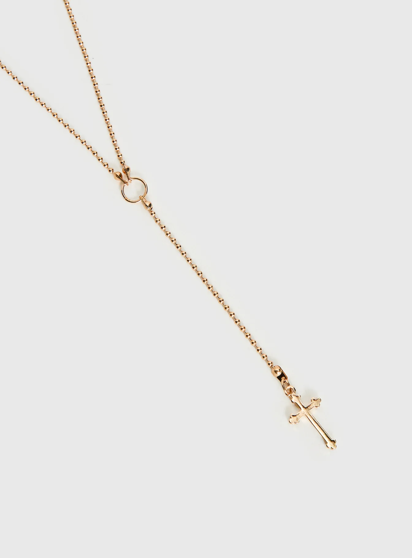 Arienne Y Necklace Gold - Image 3