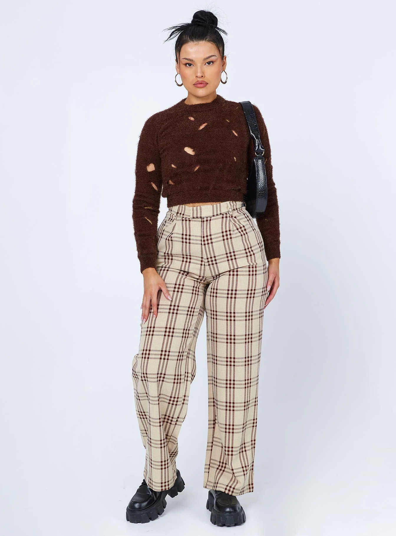 Astrella Sweater/Jumper Brown - Image 2