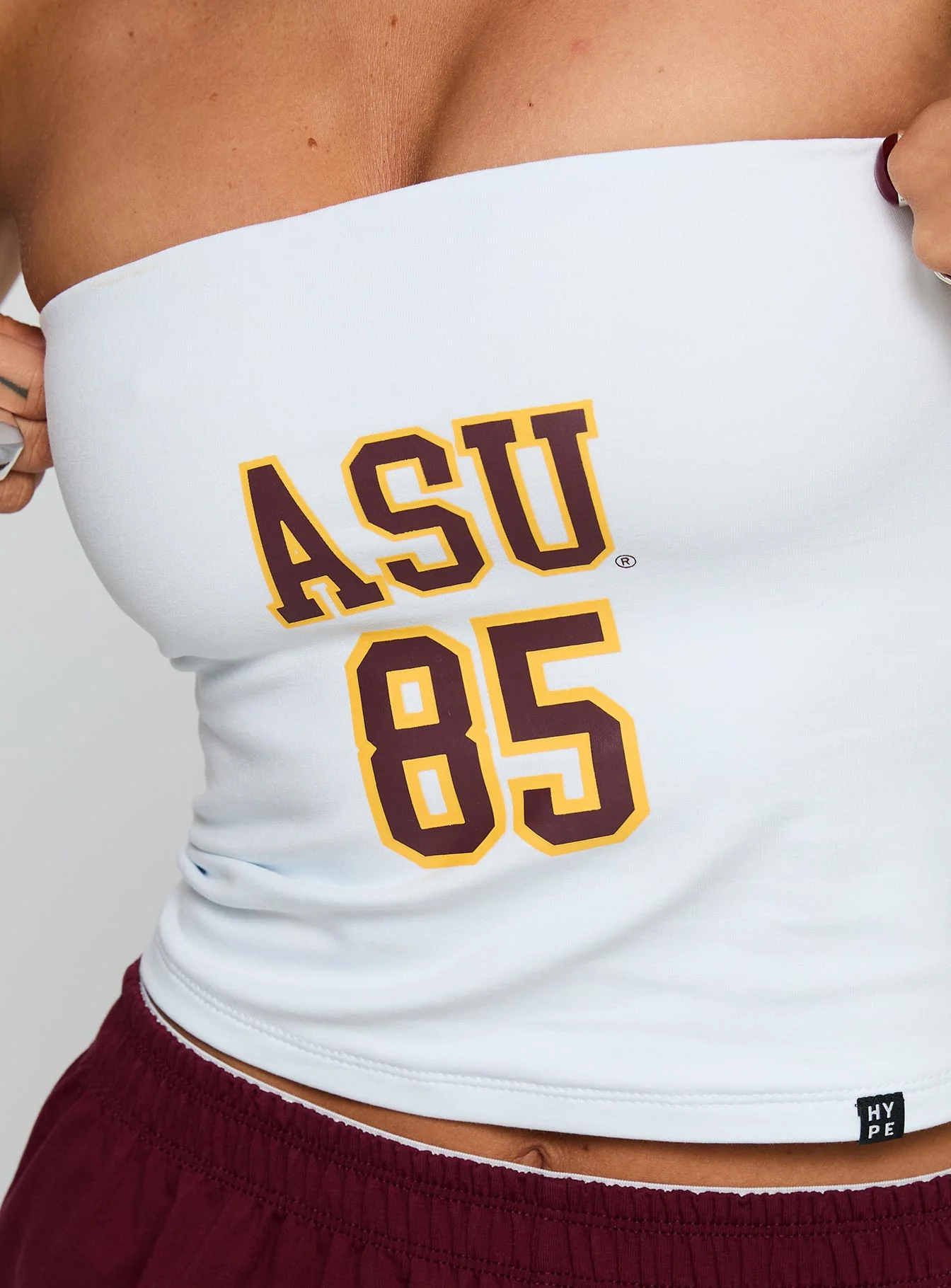 ASU Tube Top White - Image 6