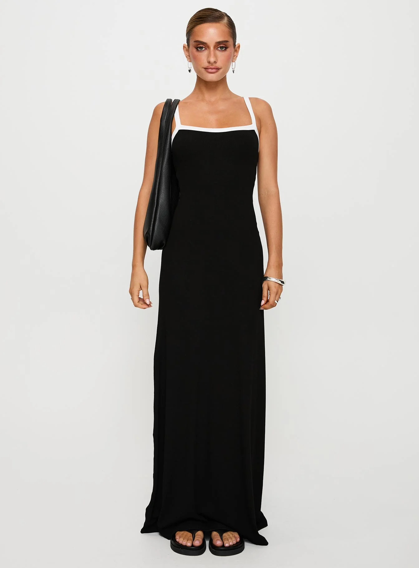 Austrina Maxi Dress Black - Image 7