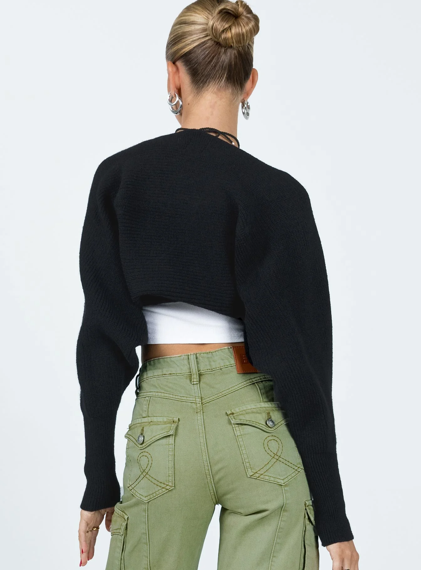 Aviana Cardigan Black - Image 4