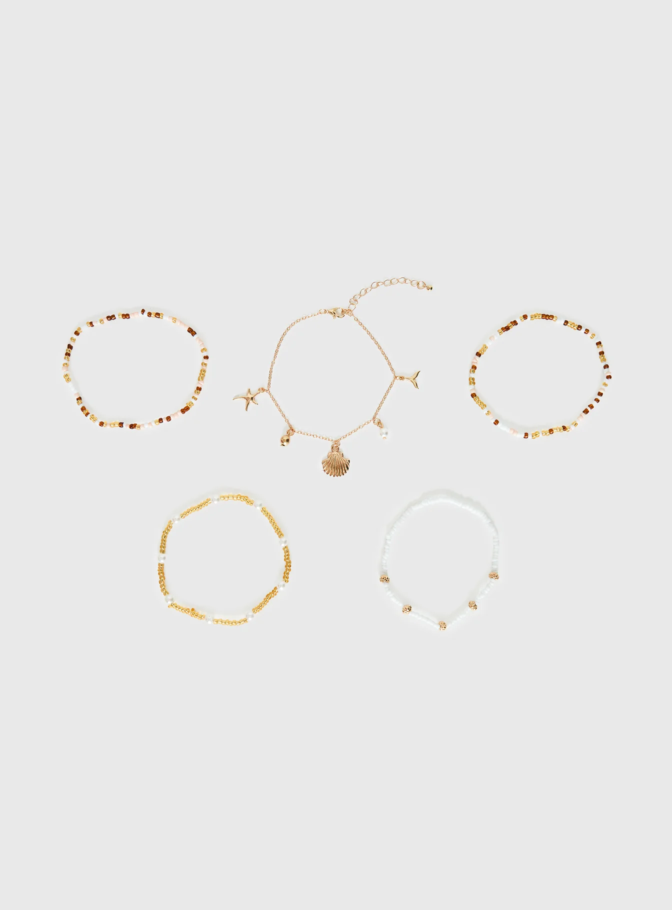 Baby I Know Anklet Pack Gold - Image 2