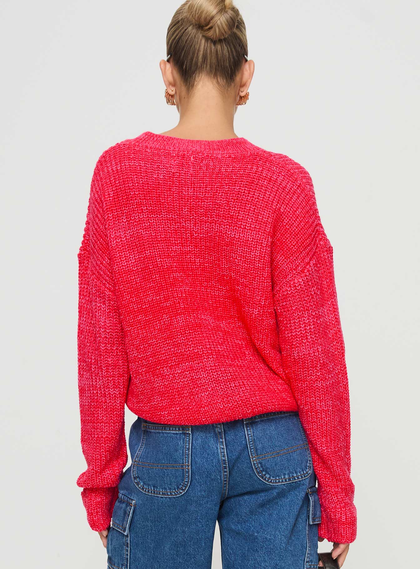 Bae Sweater Pink/ Red - Image 5