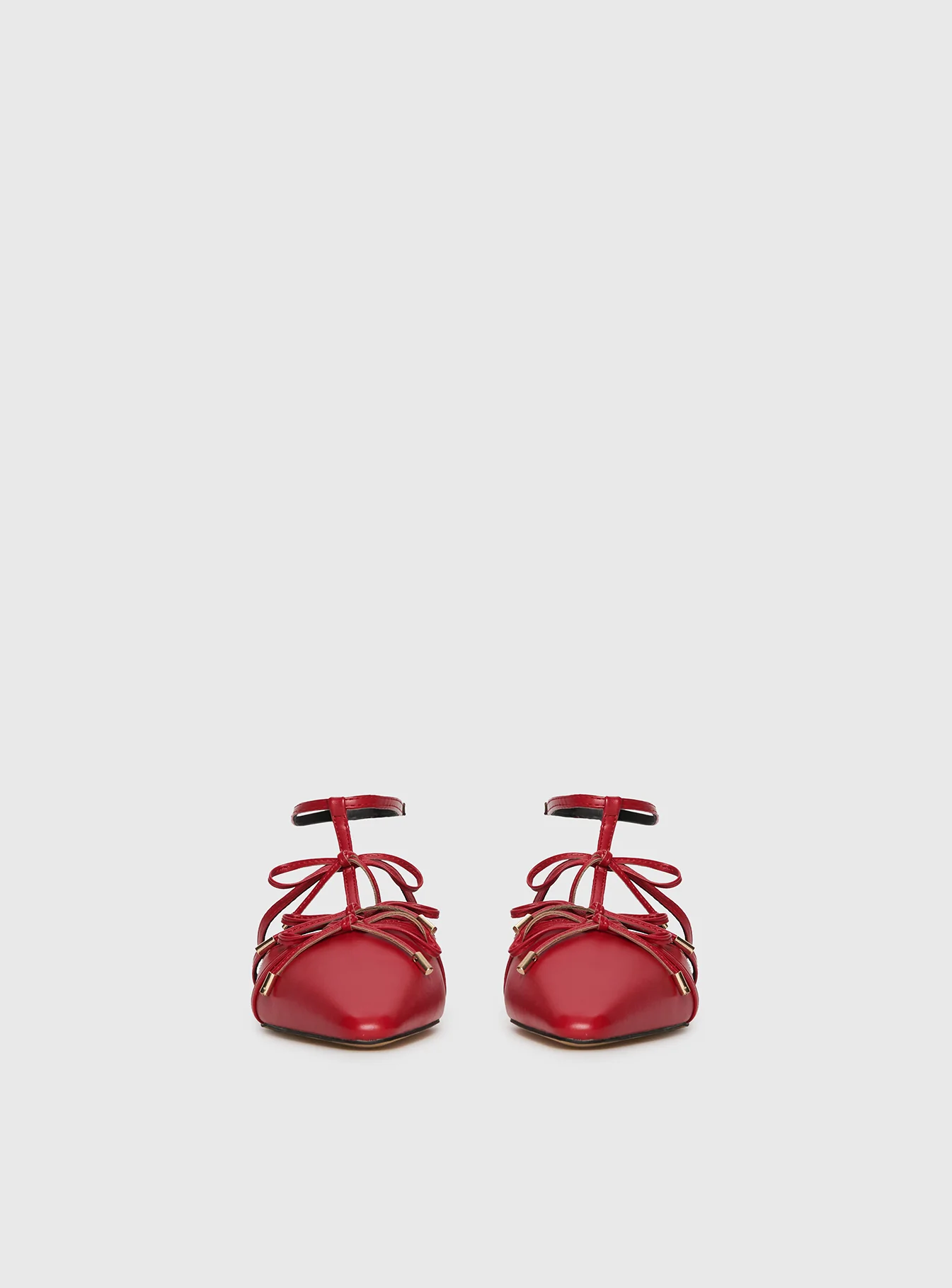 Ballet Club Flats Red - Image 3