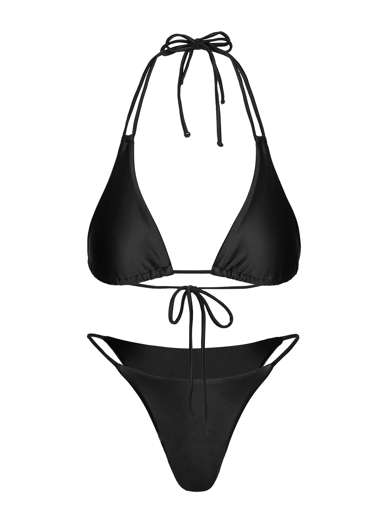 Beach Walk Bikini Bottoms Black - Image 5