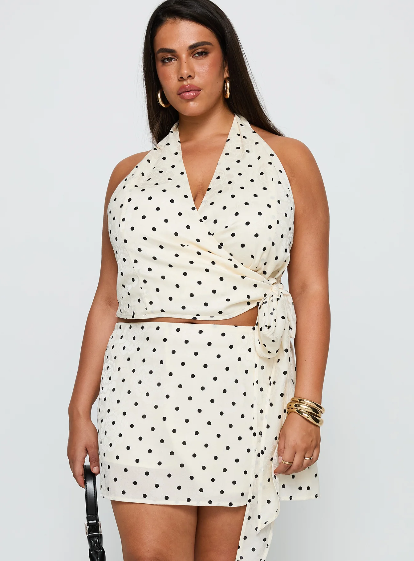 Beffanie Halter Wrap Set Polka Dot Curve - Image 2