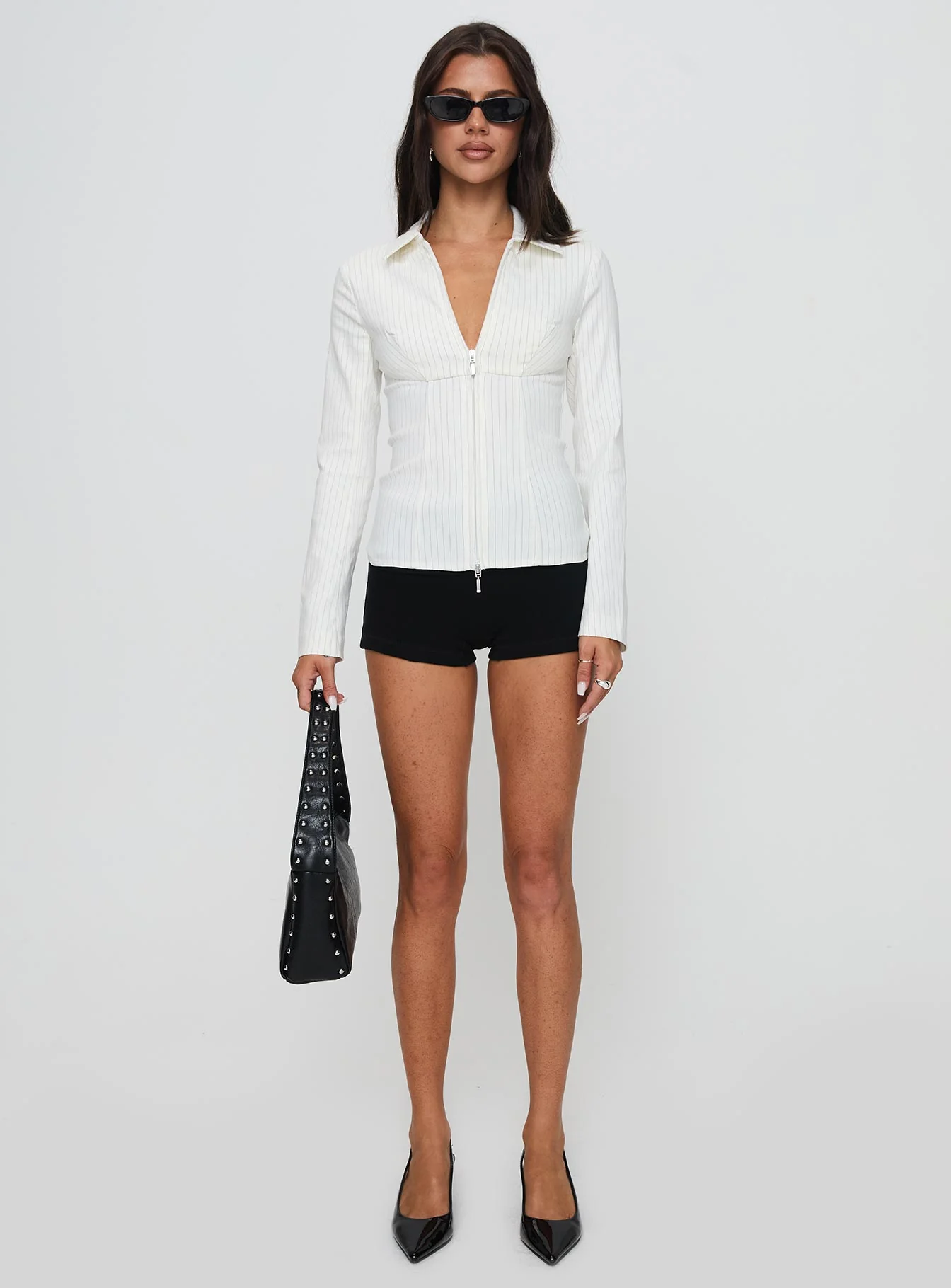 Bellar Long Sleeve Top Ivory - Image 7