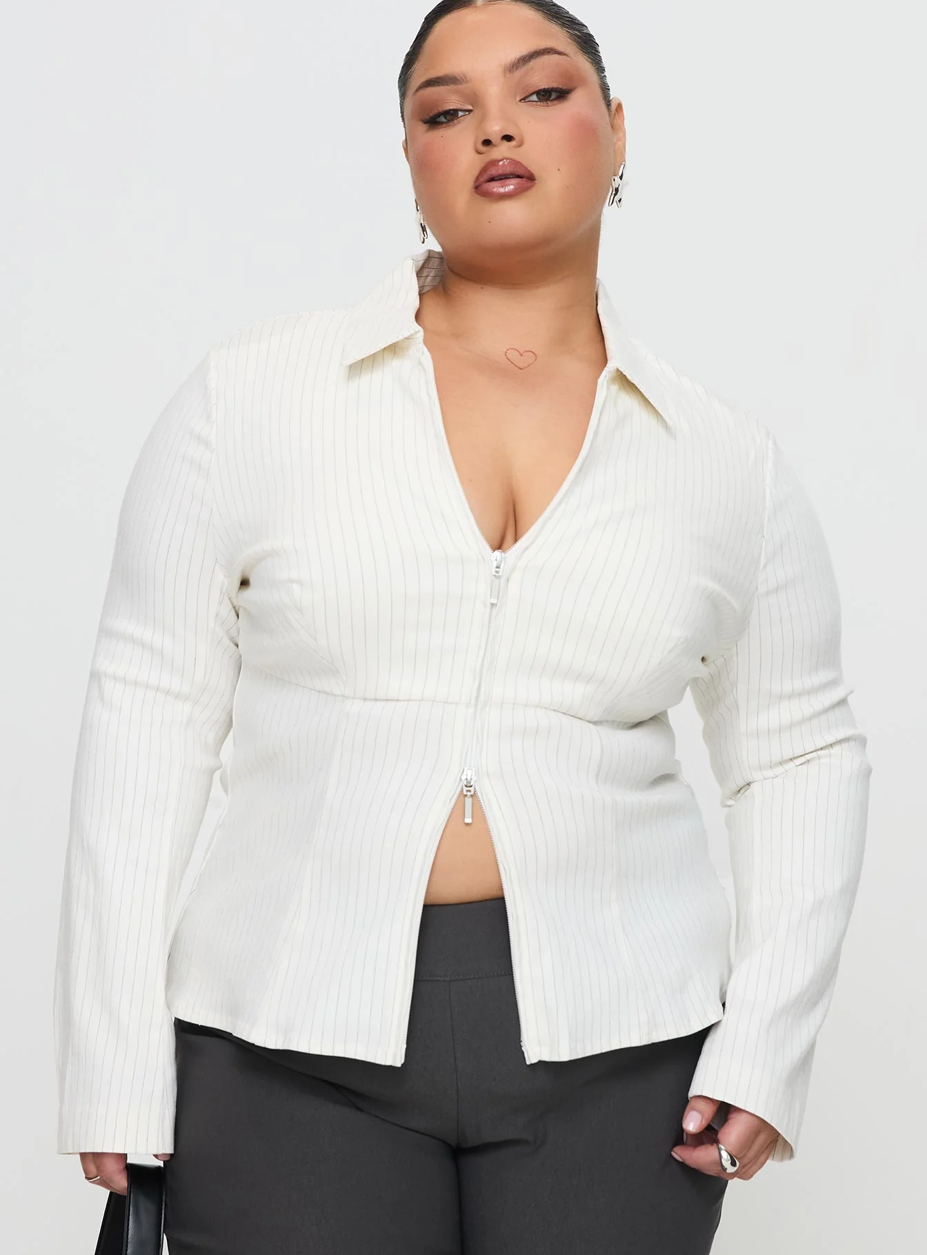 Bellar Long Sleeve Top Ivory - Image 9
