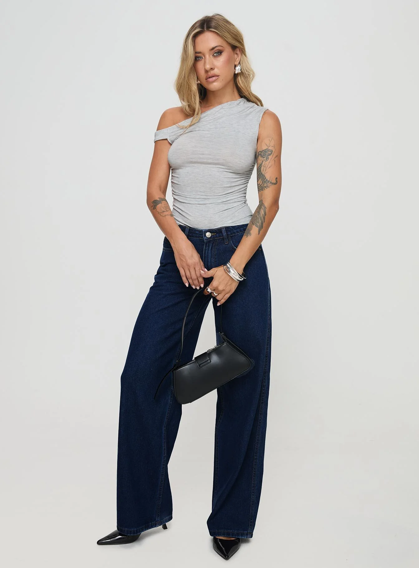Beller Top Marle Grey - Image 3