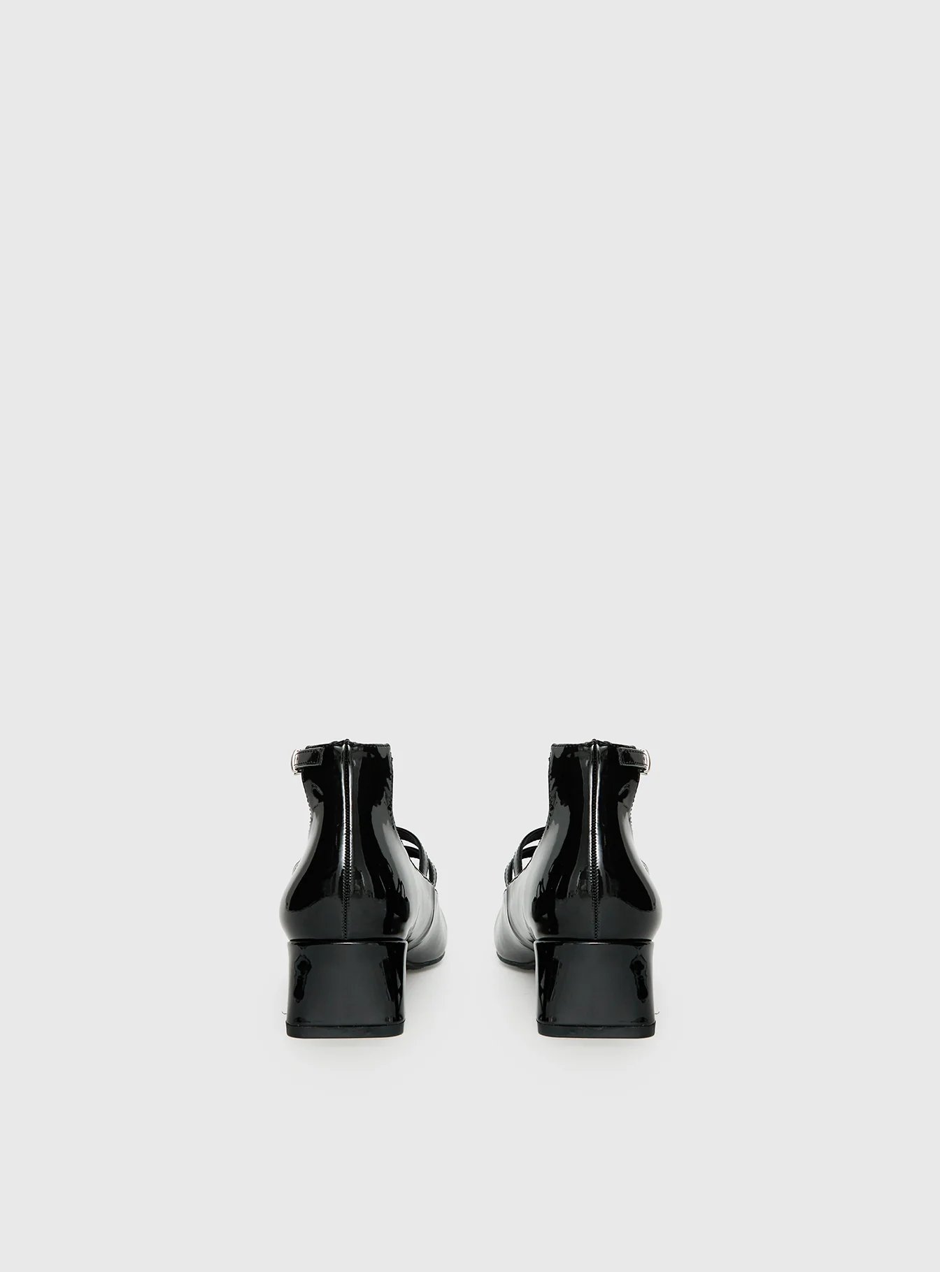 Berta Heels Black Patent - Image 4
