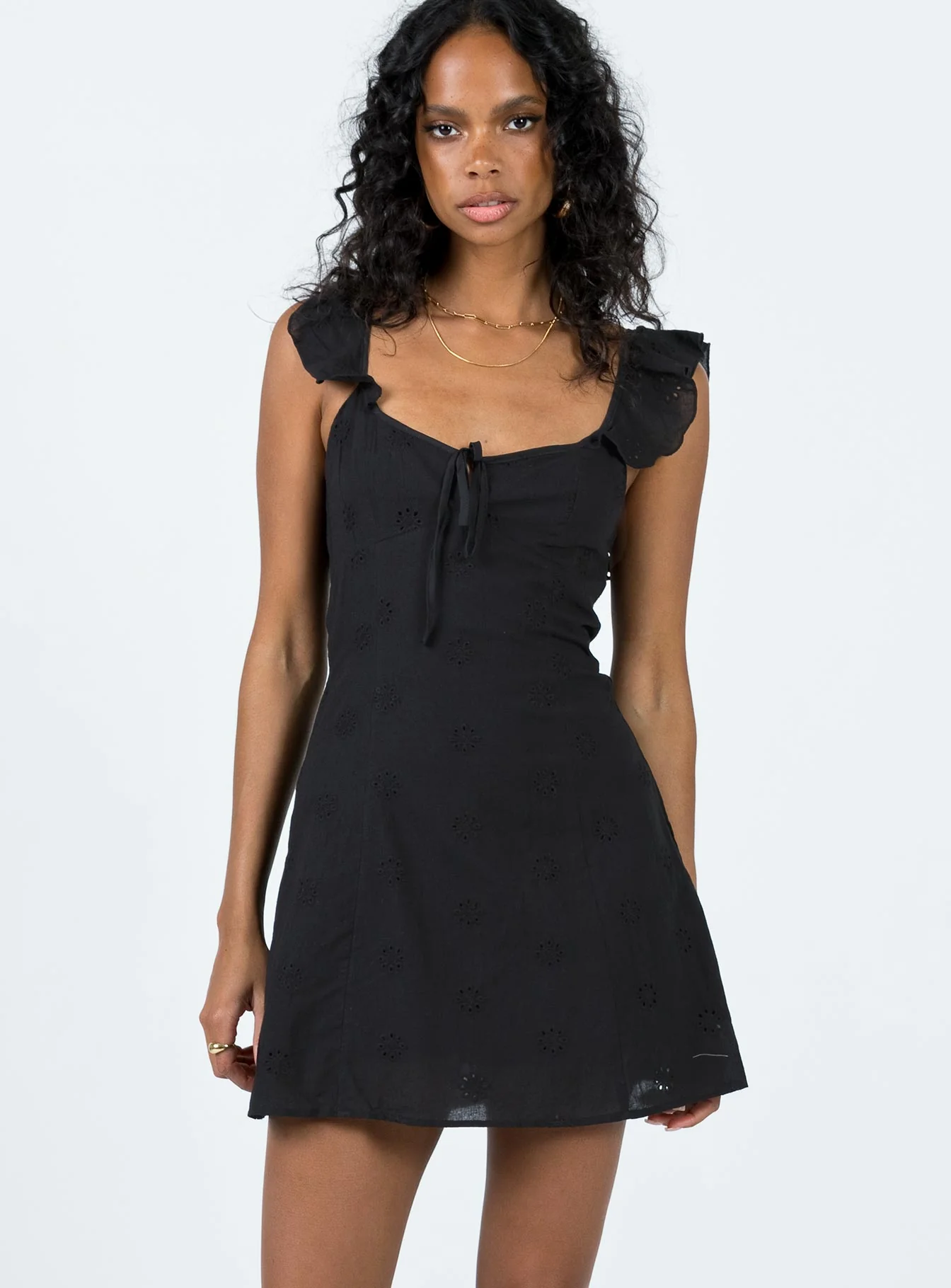 Besiana Mini Dress Black - Image 2