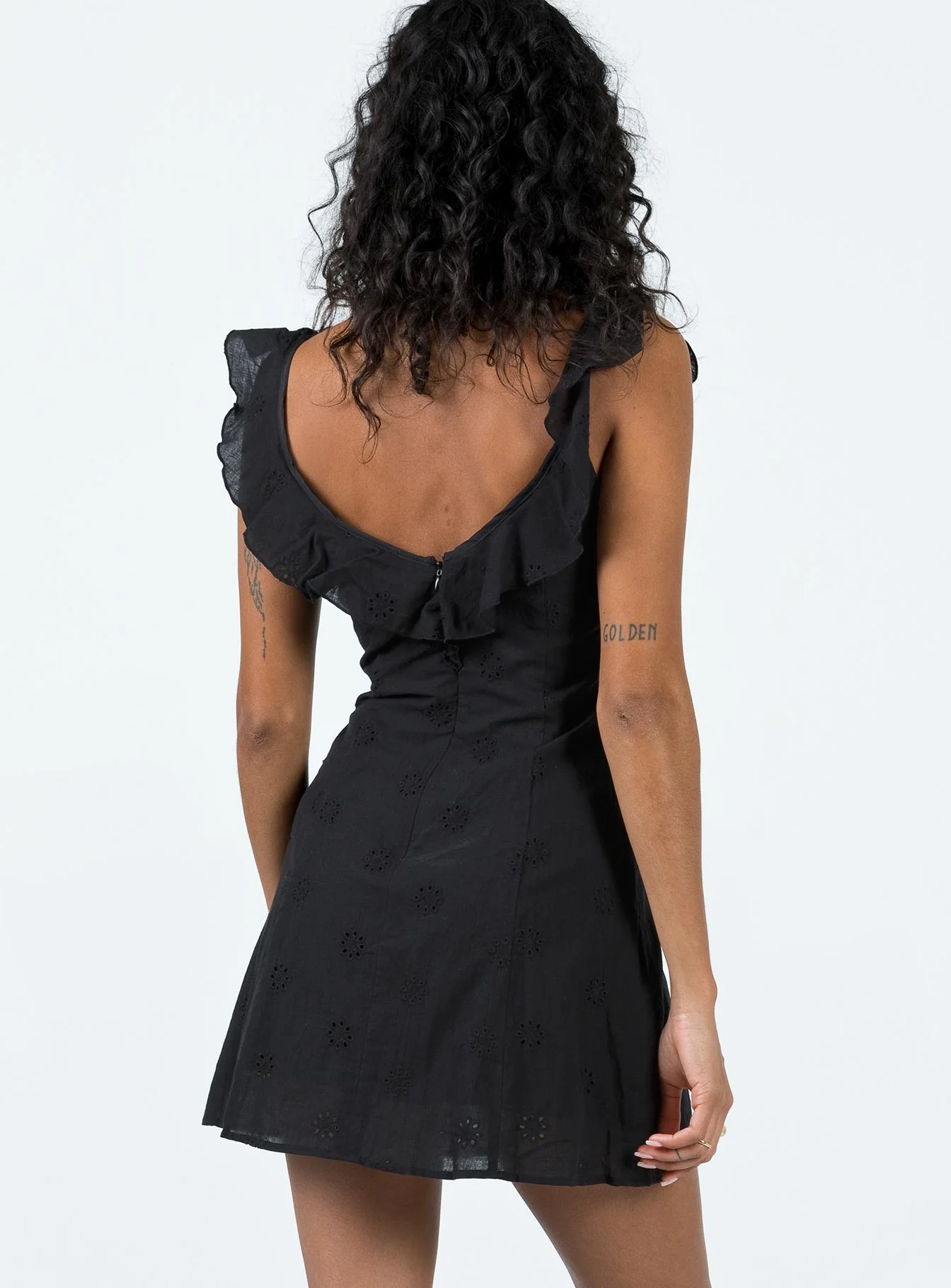 Besiana Mini Dress Black - Image 5