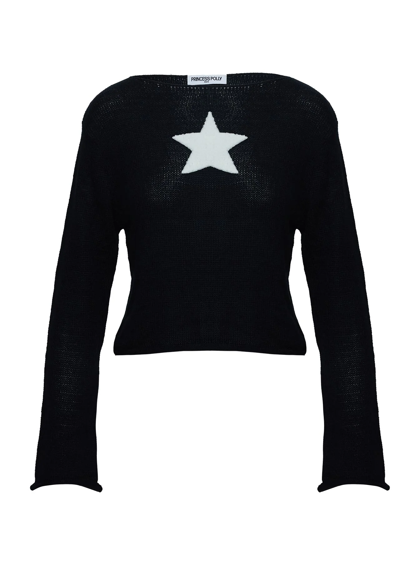 Big Star Knit Sweater Black - Image 8