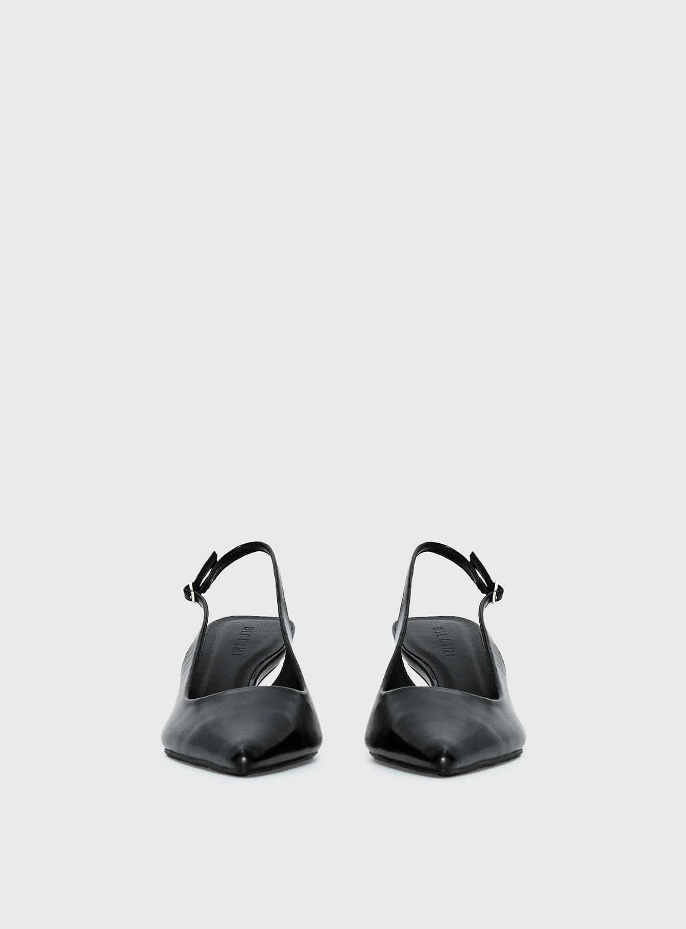 Billini Anaya Pointed Toe Heels Black / Gold - Image 3