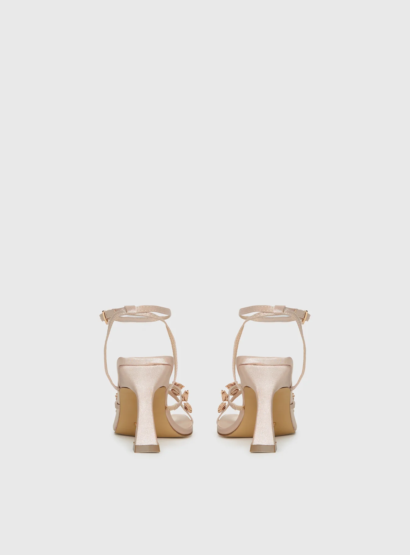 Billini Brynlee Heels Champagne Satin - Image 4