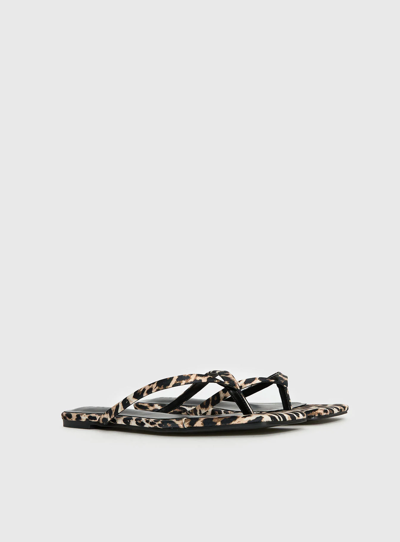 Billini Tove Sandals Leopard Satin - Image 2
