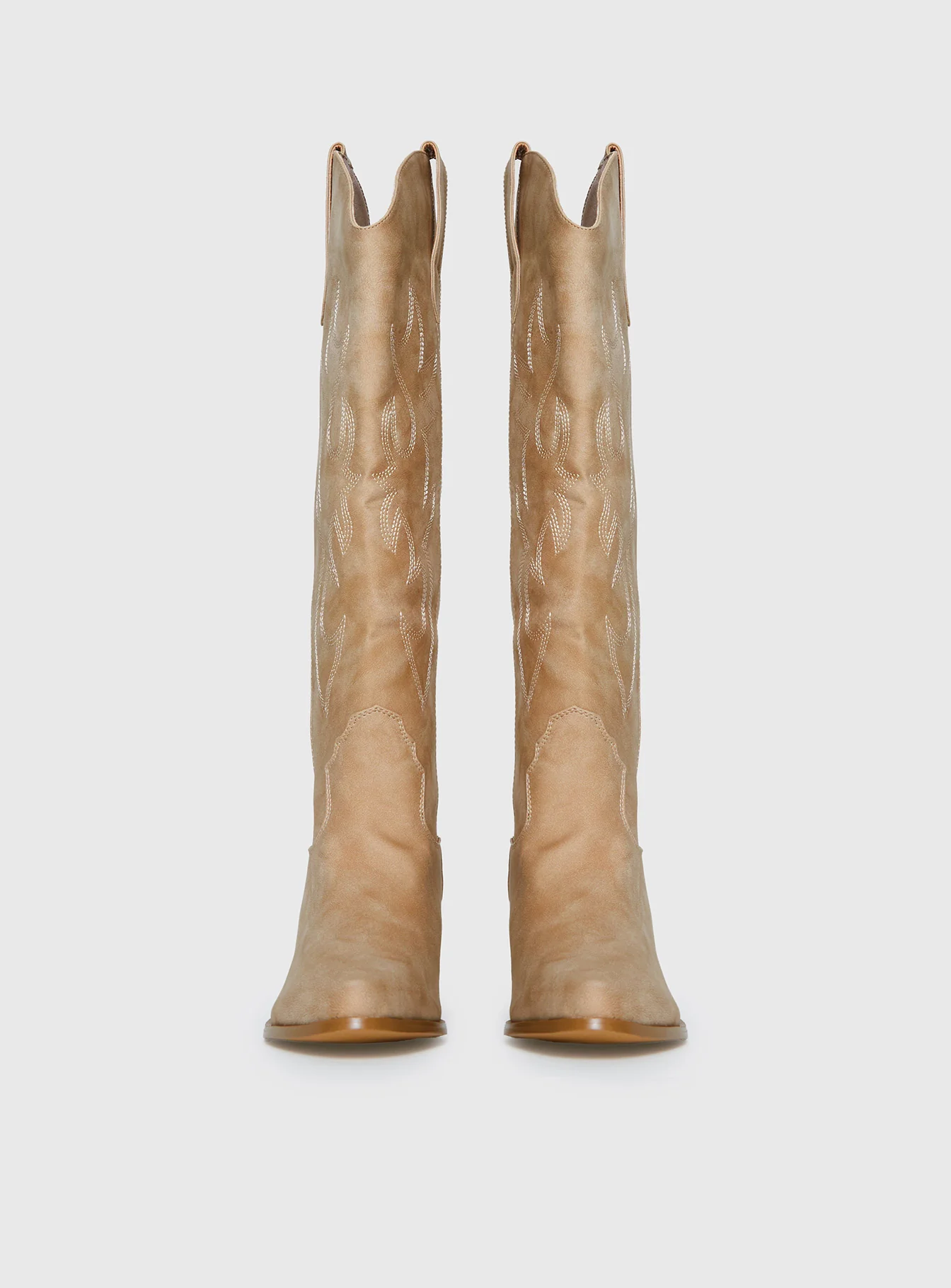 Billini Urson Boots Taupe - Image 3