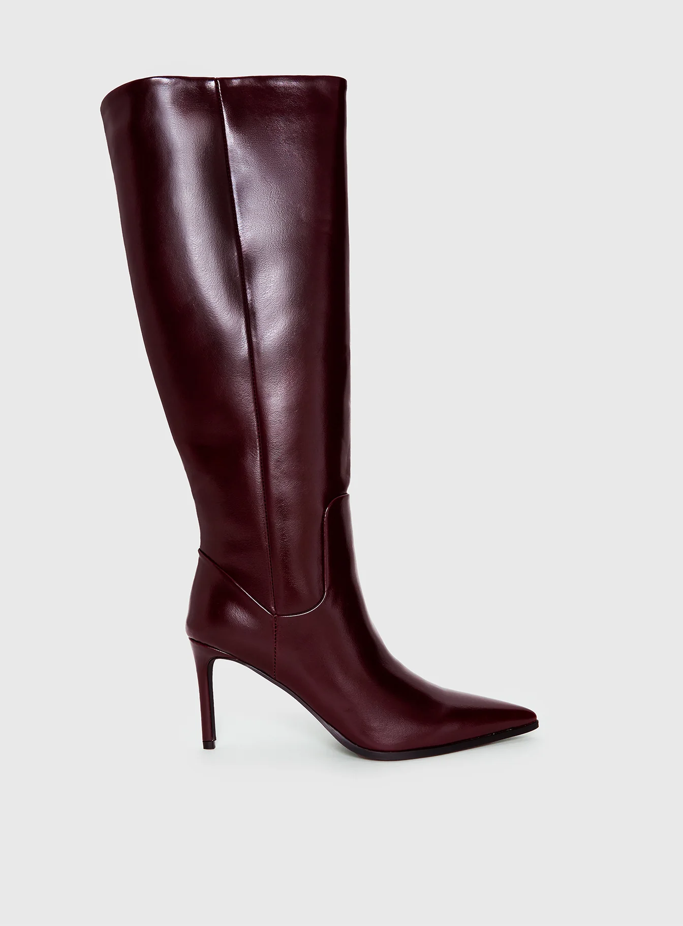 Billini Yasma Knee High Boots Berry Shine - Image 2