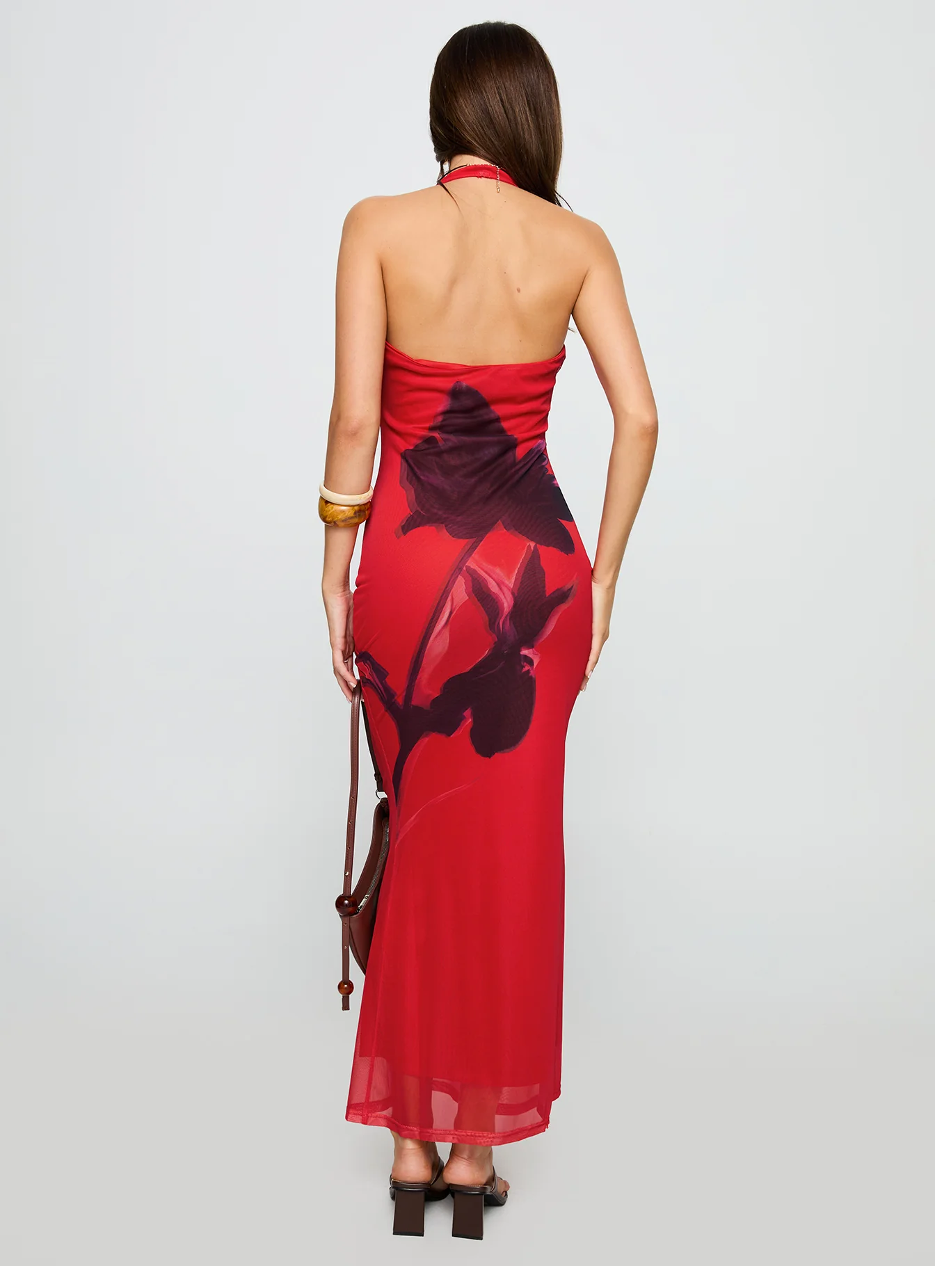 Bittersuite Cowl Maxi Dress Multi - Image 5