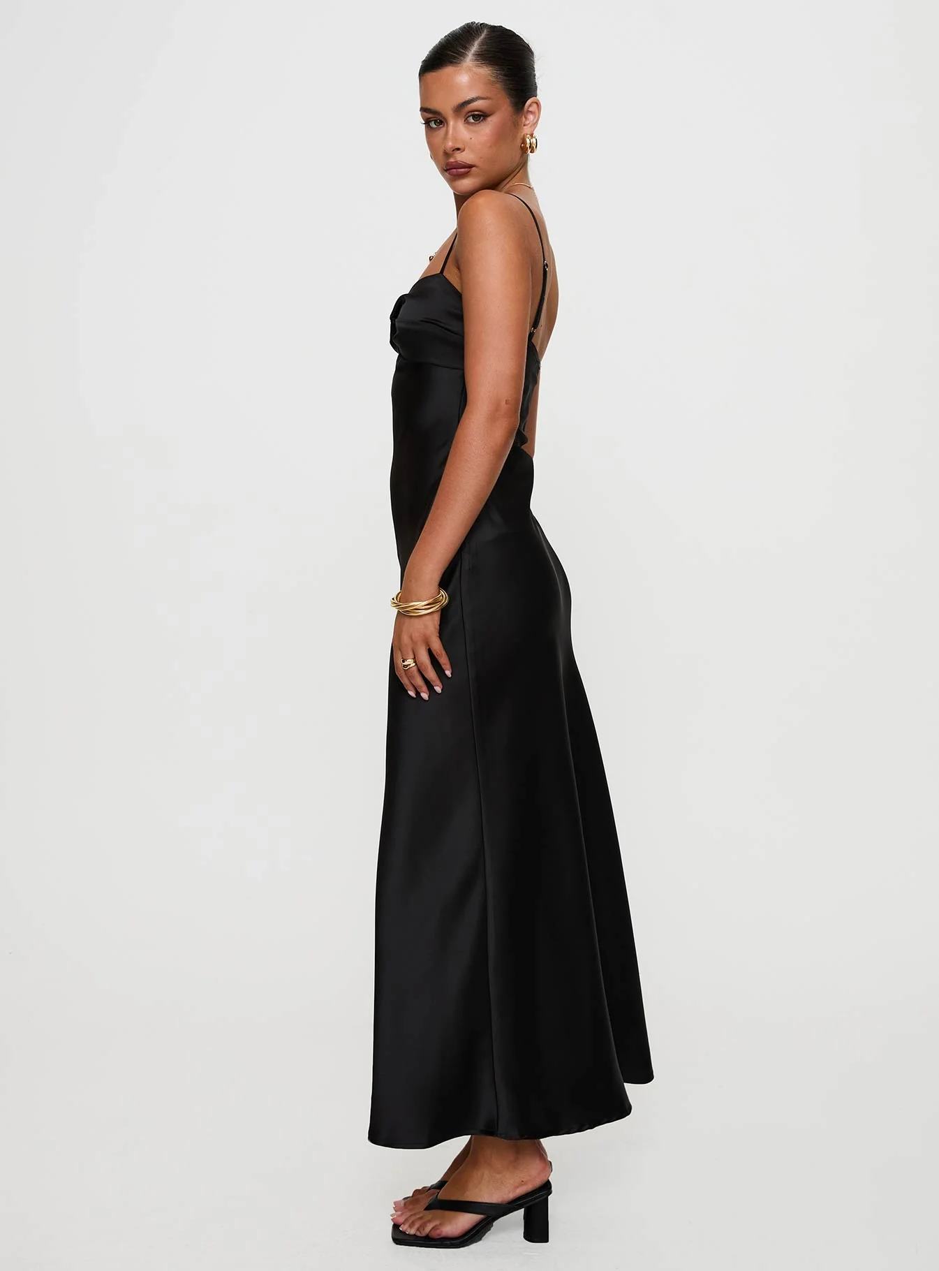 Blackthorn Maxi Dress Black - Image 4