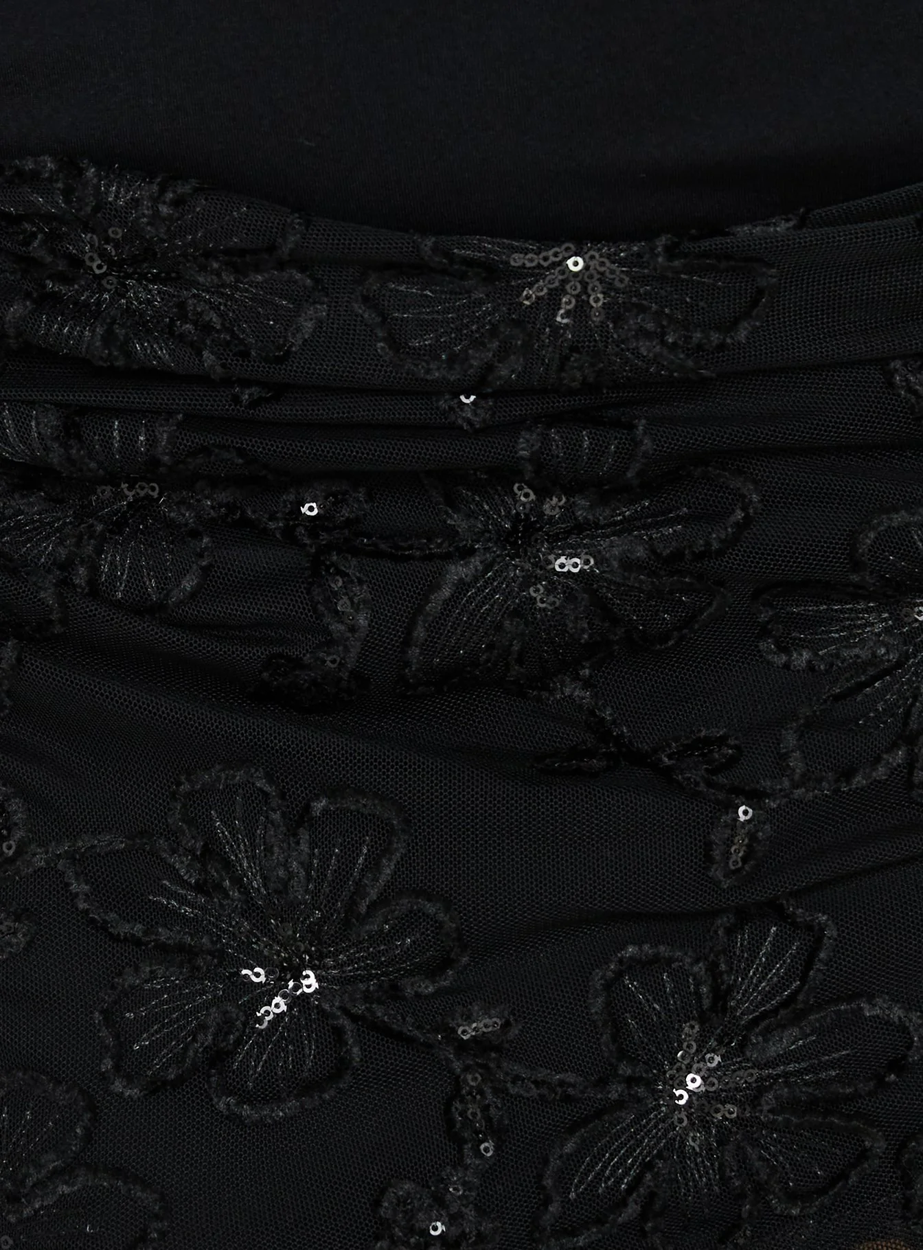 Bless Her Heart Contrast Halter Mini Dress Black - Image 7