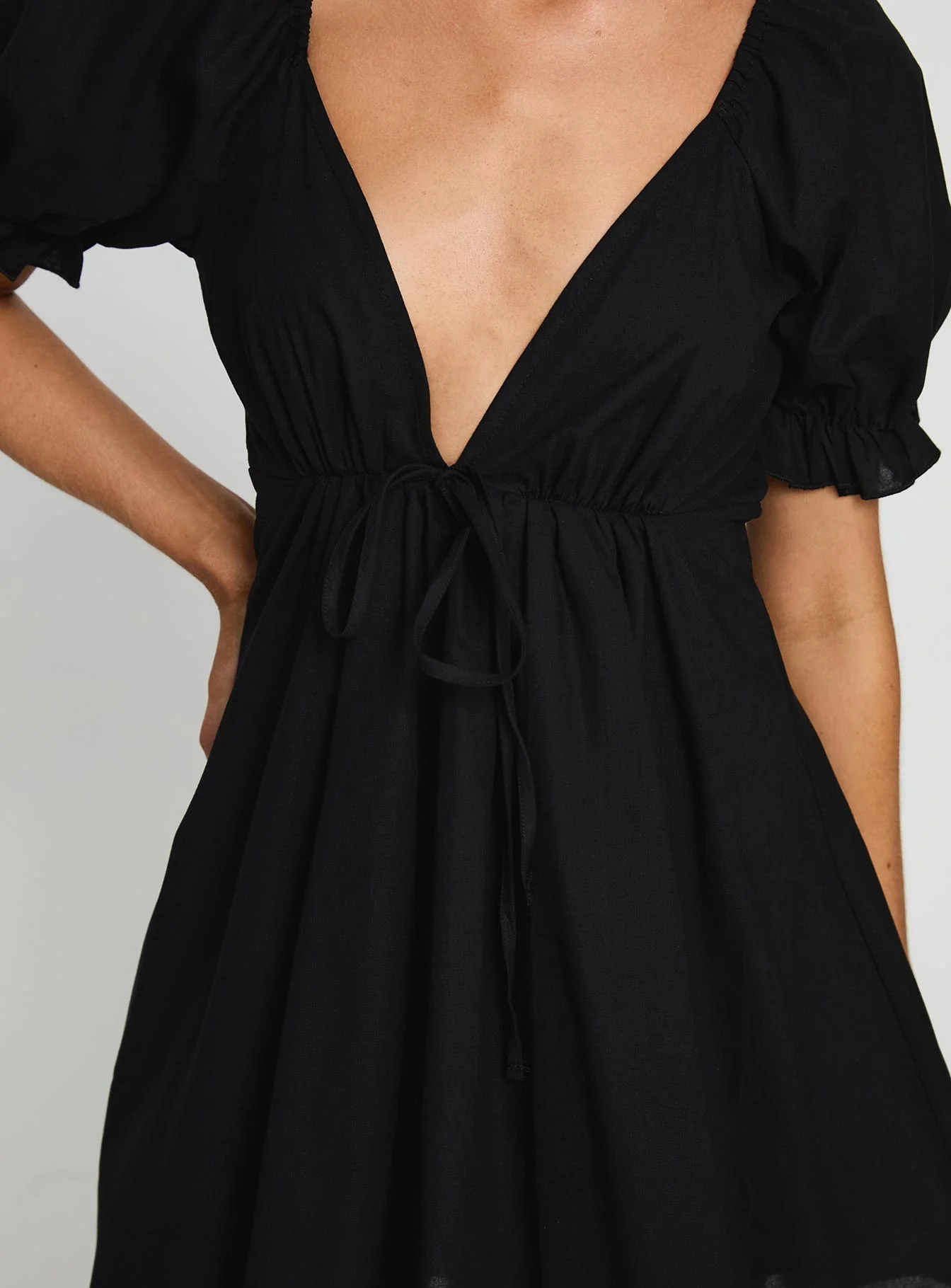 Blissful Mini Dress Black - Image 5