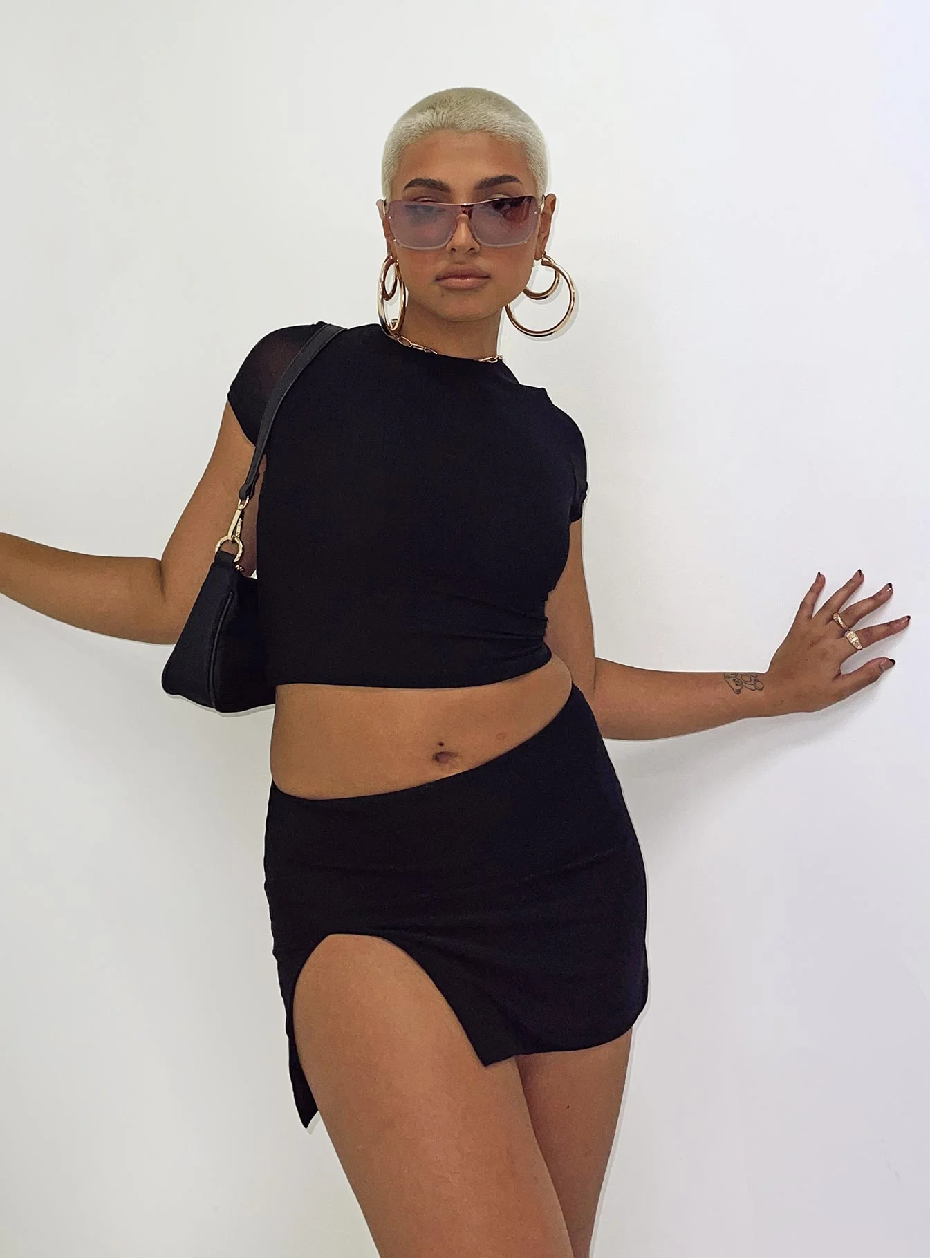 Bold Move Mini Skirt Black - Image 8