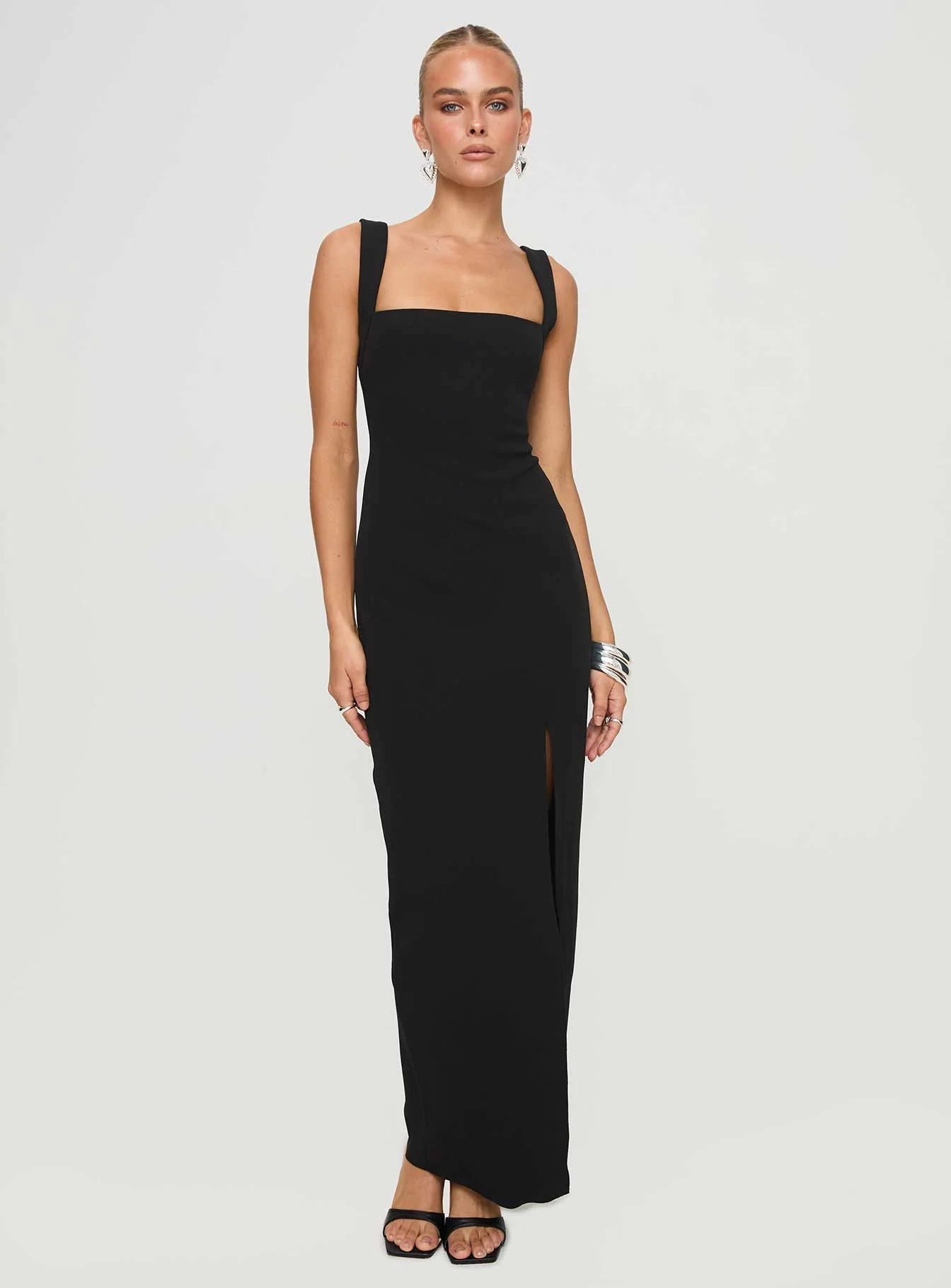Bombshell Maxi Dress Black Petite - Image 2