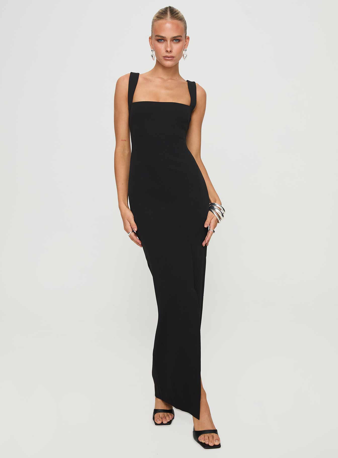 Bombshell Maxi Dress Black Petite - Image 3