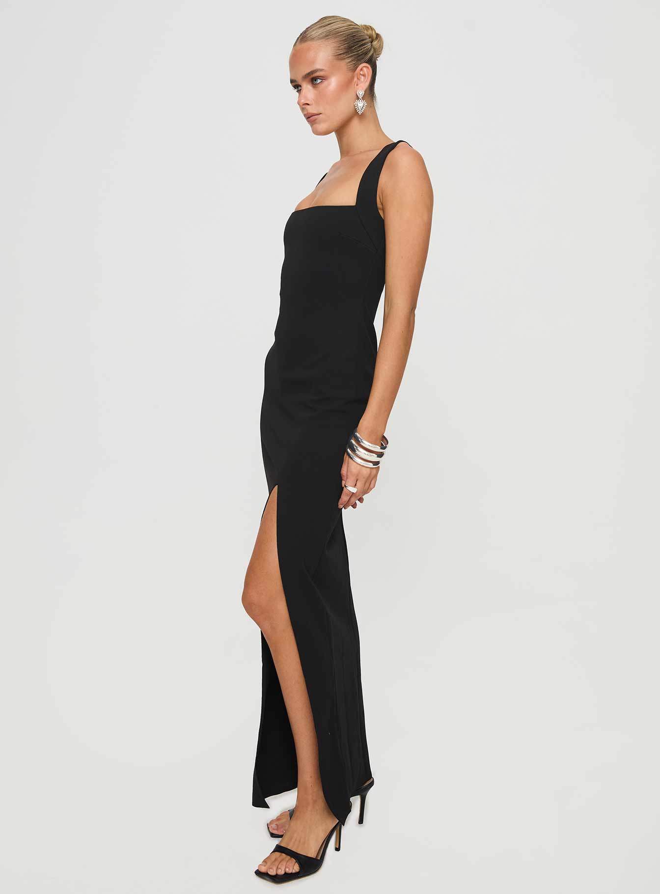 Bombshell Maxi Dress Black Petite - Image 4