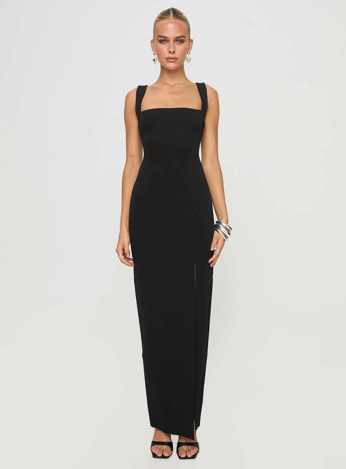 Bombshell Maxi Dress Black Tall - Image 7