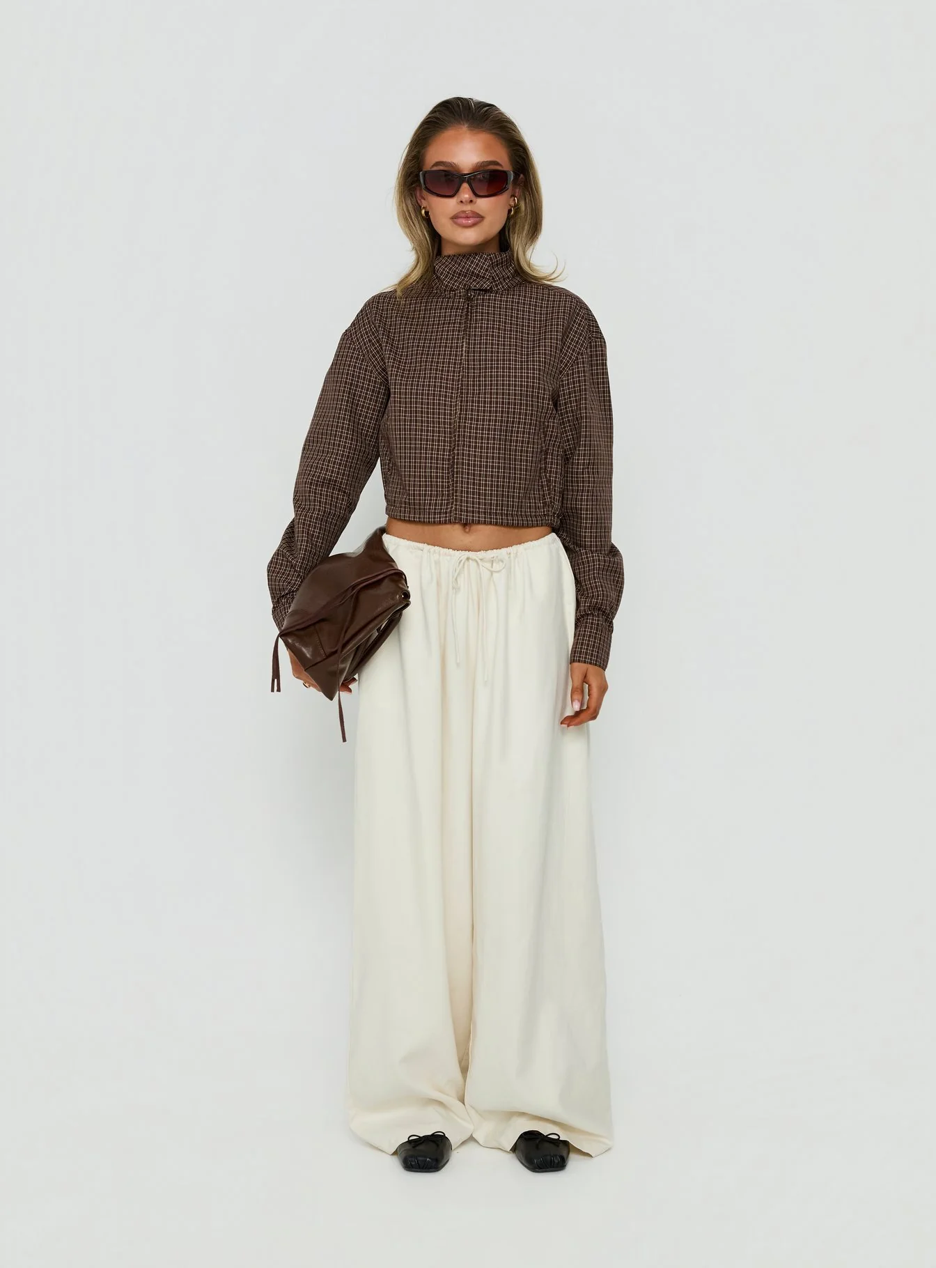Bungala Oversized Relaxed Pants Ivory - Image 7