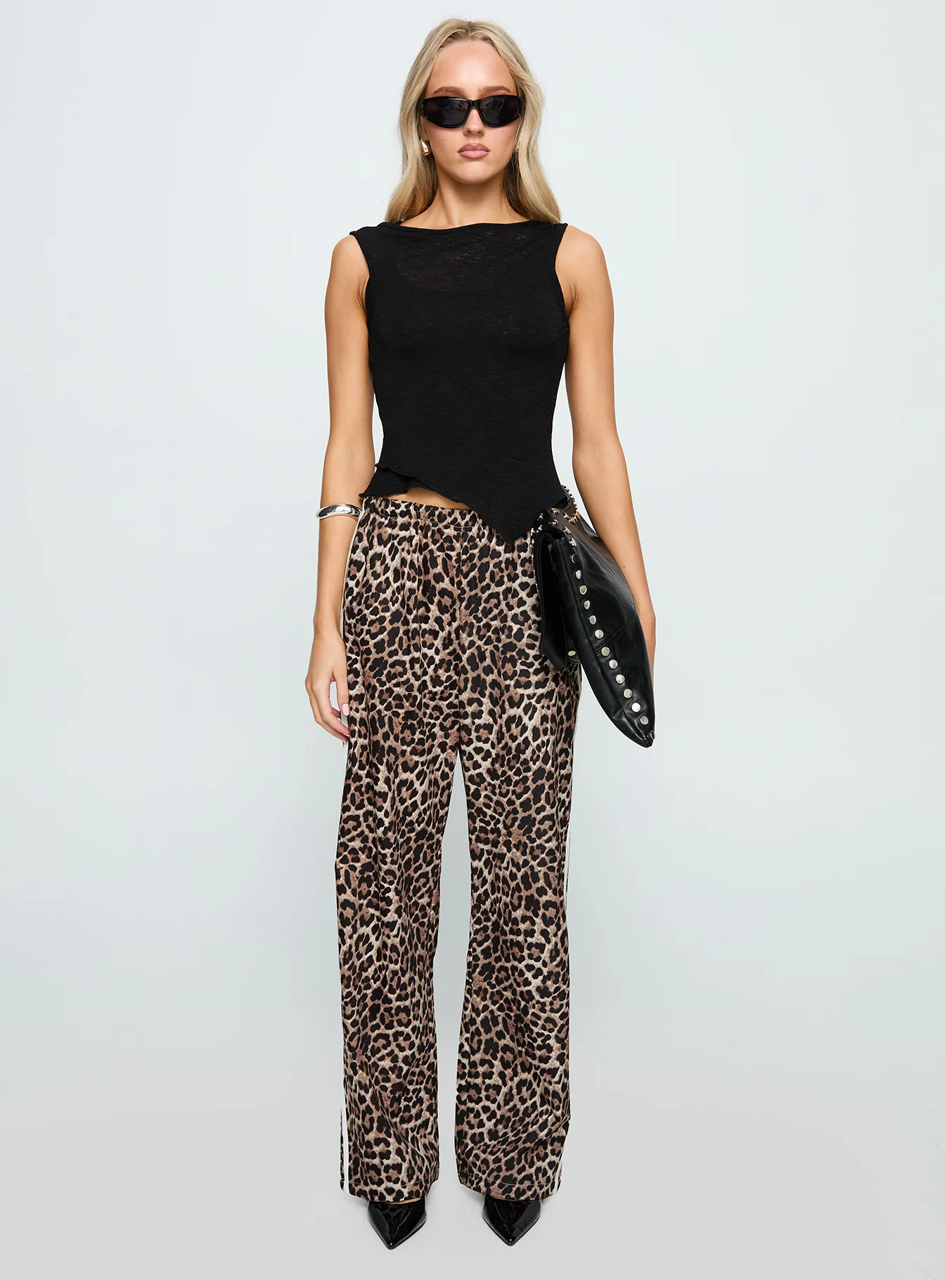 Buzzer Track Pants Leopard - Image 7
