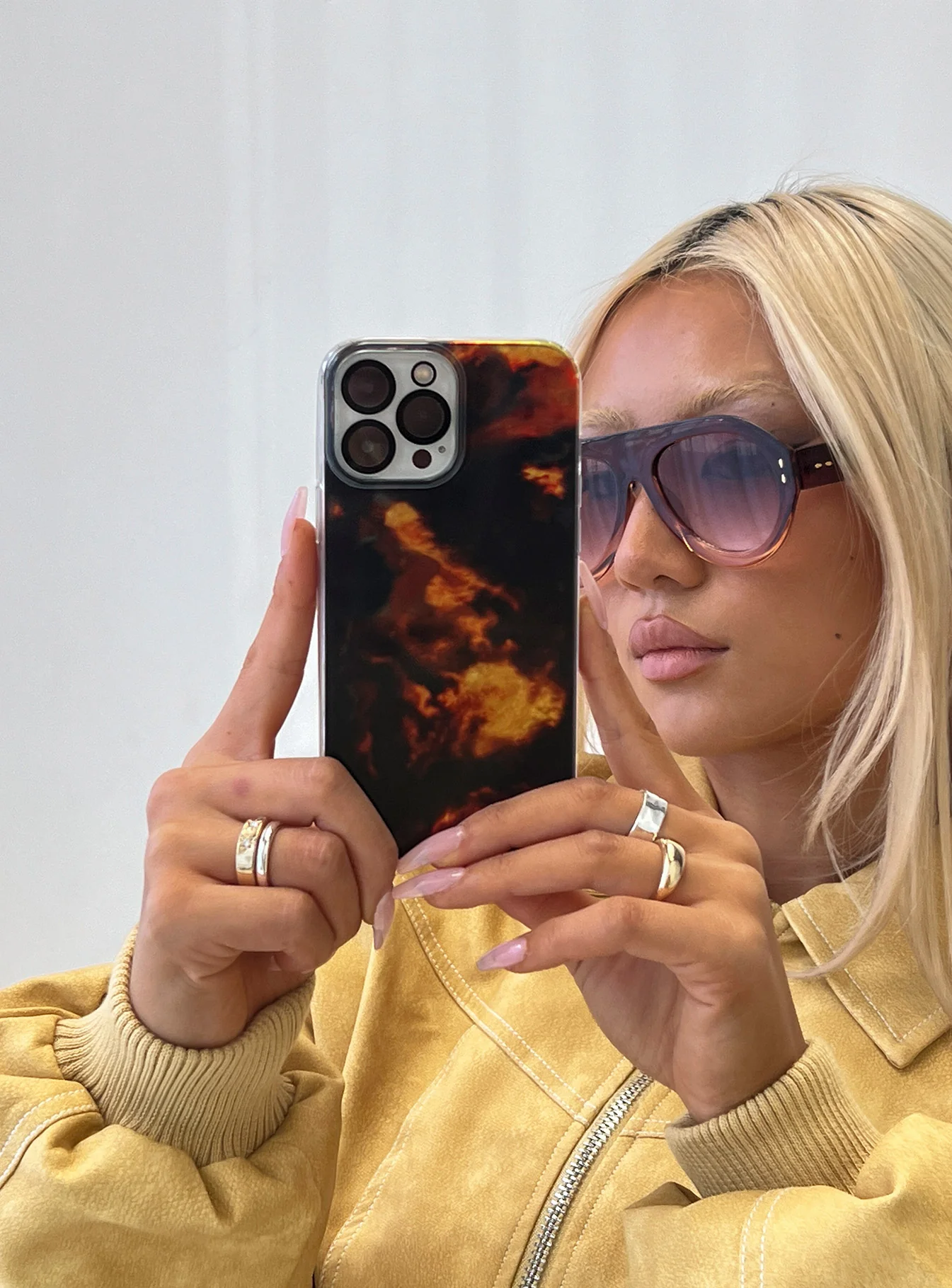 Call Me Back iPhone Case Tortoise - Image 3