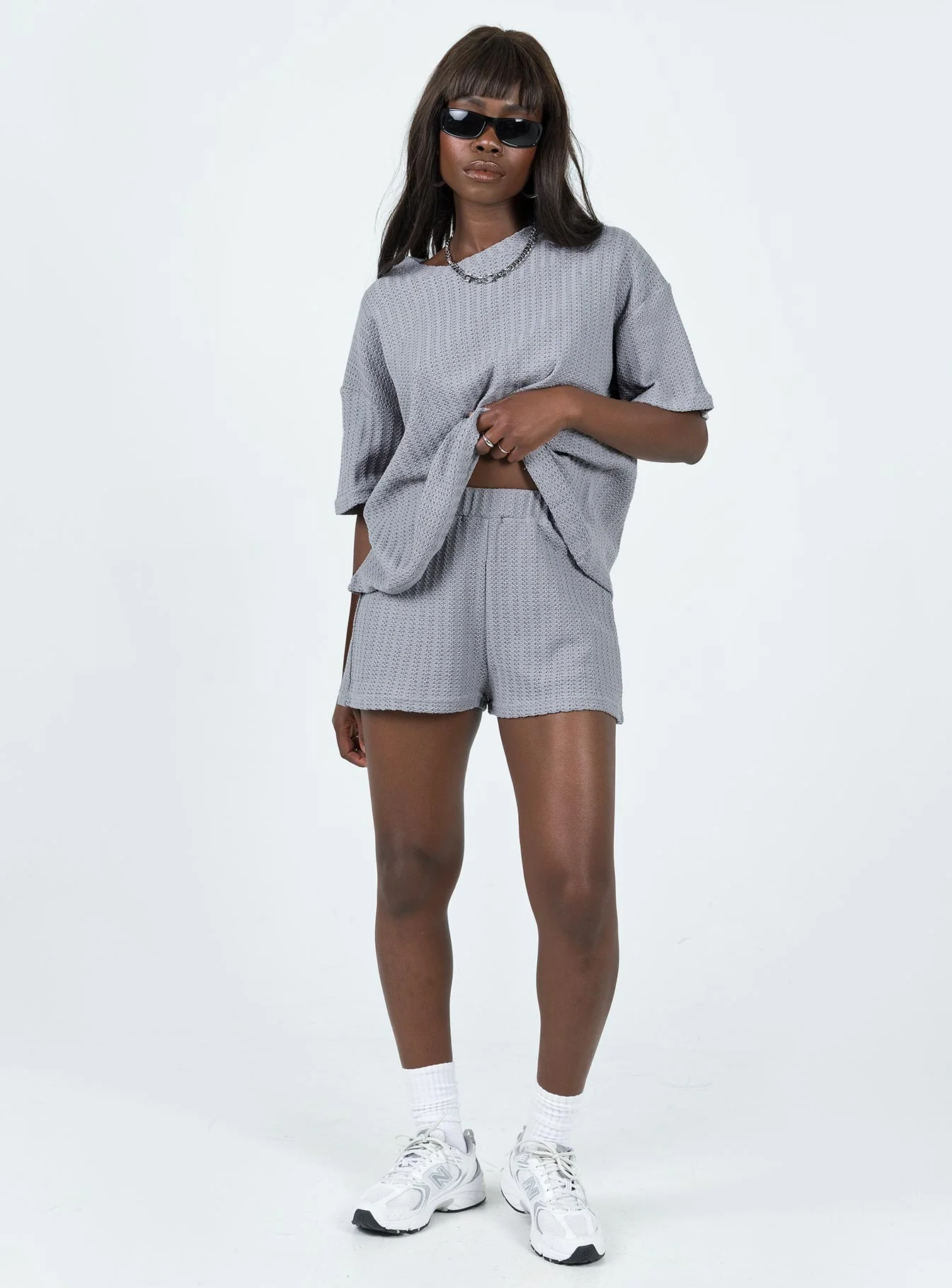 Cammie Knit Set Grey - Image 3
