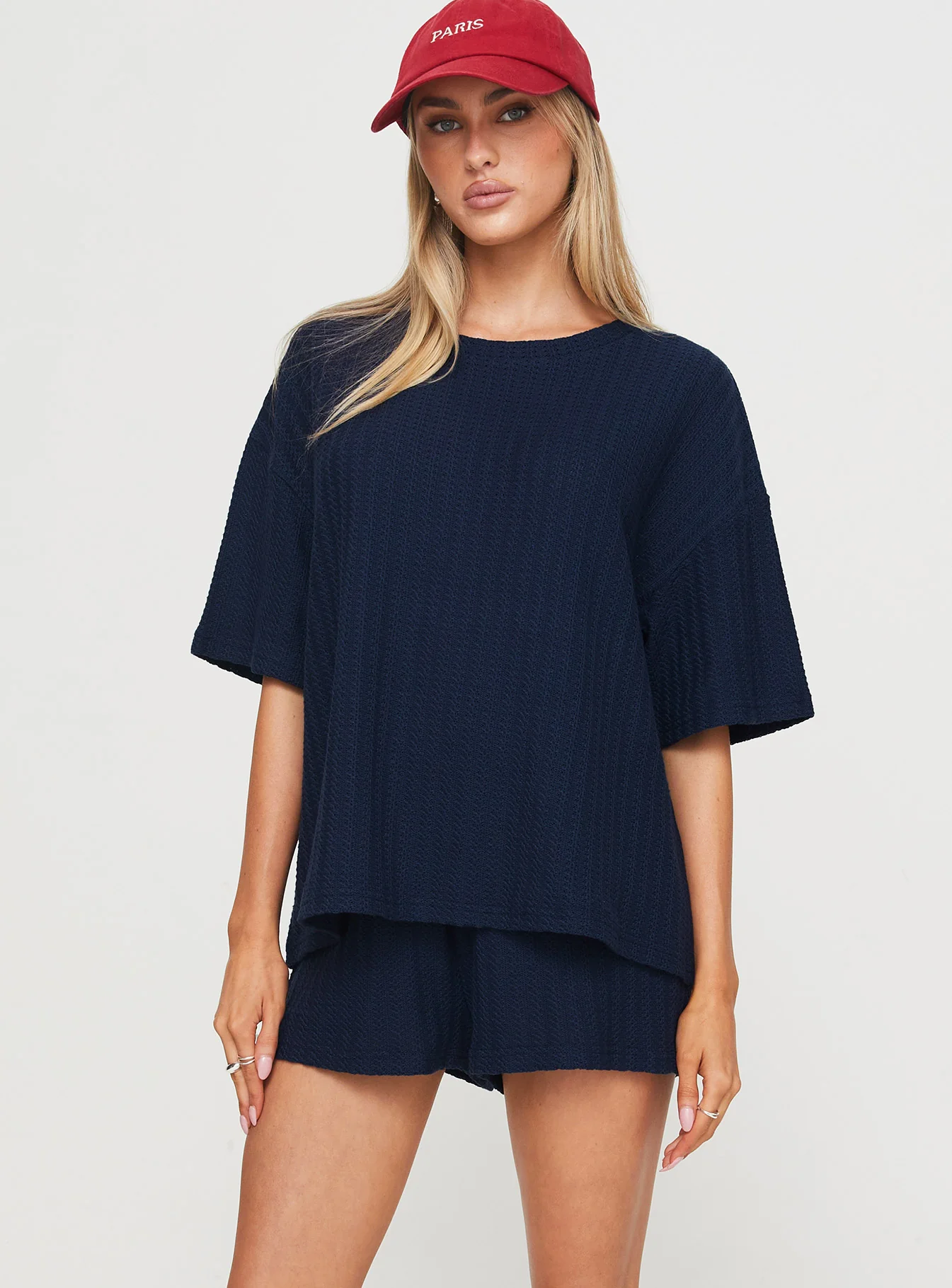 Cammie Knit Set Navy - Image 2