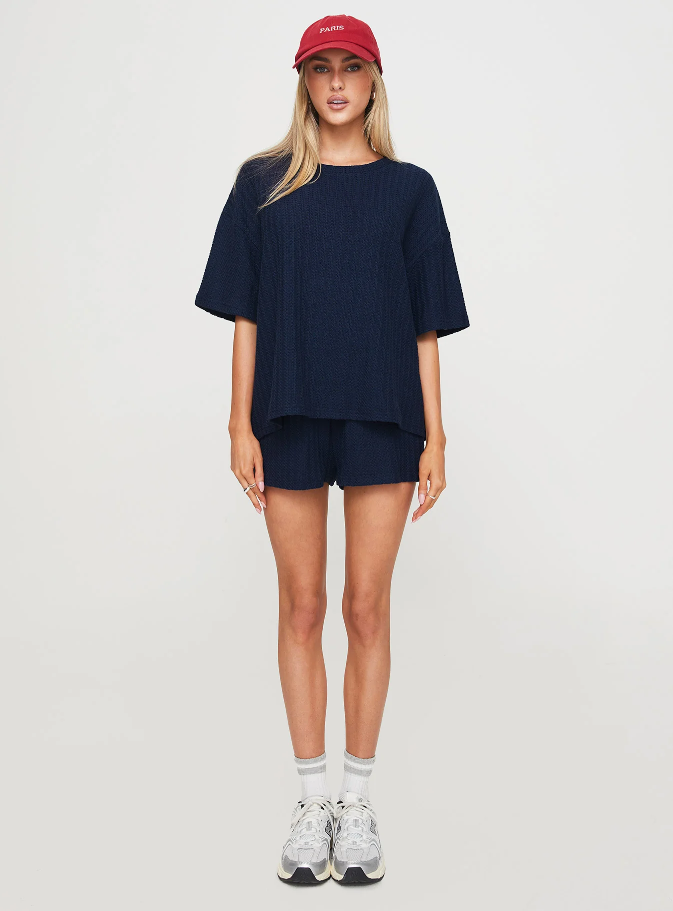 Cammie Knit Set Navy - Image 7