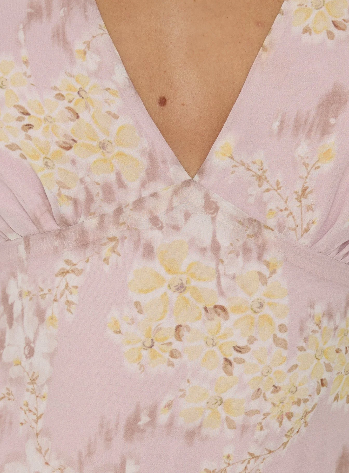 Cannelloni Mini Dress Lilac Floral - Image 5