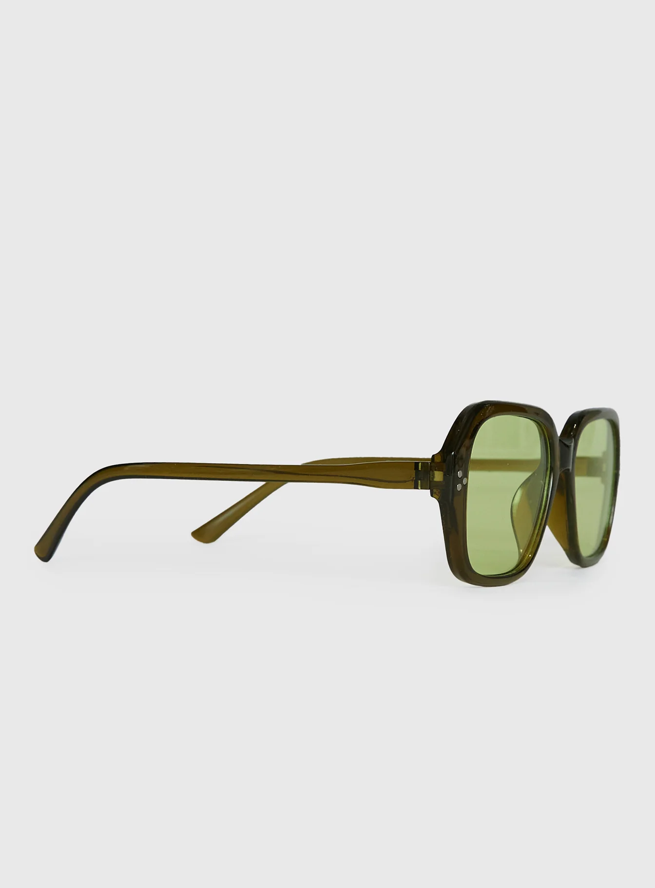 Carolena Sunglasses Olive - Image 3