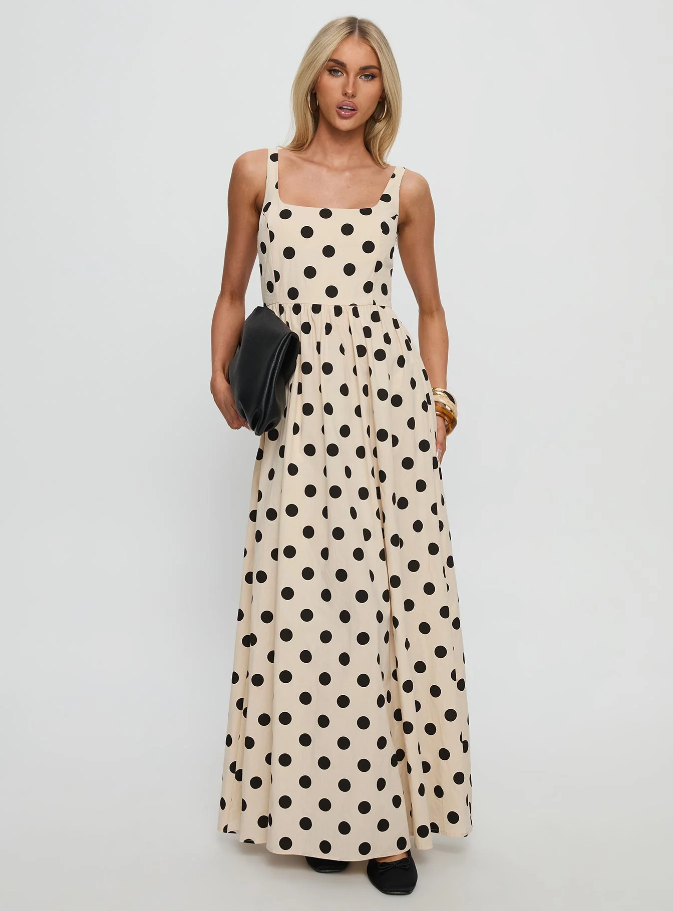 Cartmel Maxi Dress Cream / Polka Dot - Image 3