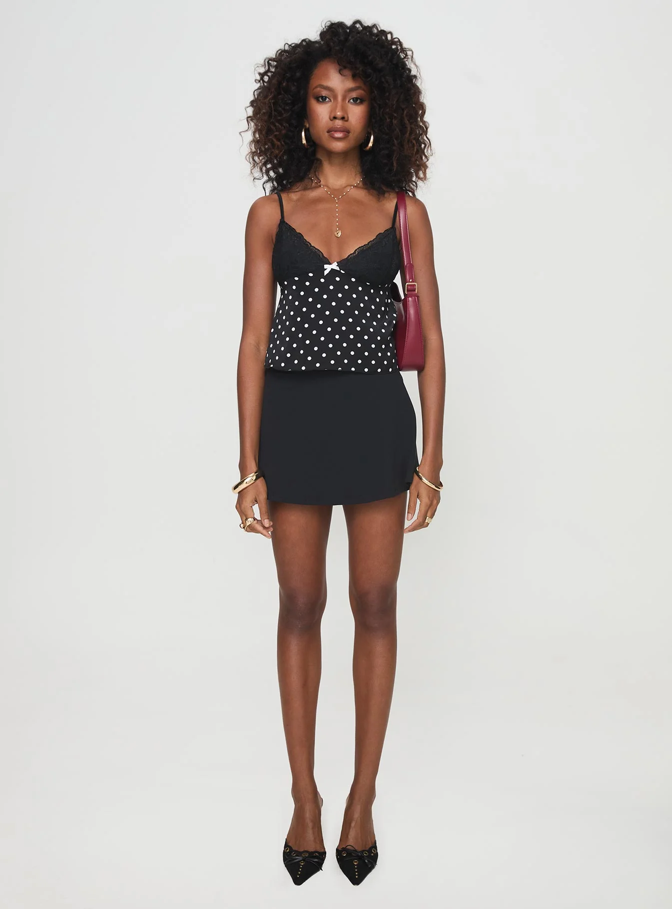 Castien Top Black Polka - Image 7